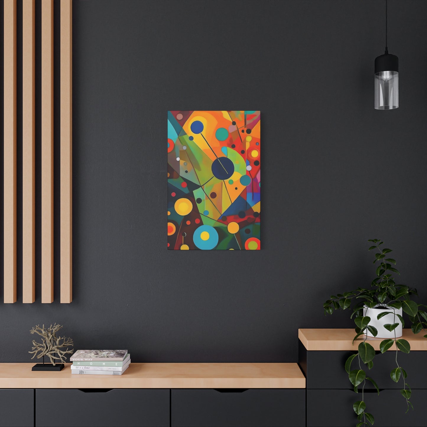 Abstract Oil Painting Print Canvas 20x24,20x30,24x30 24x32,24x36,30x40 32x48,36x48,40x60 Pine-Wood Inner Frame ABS-146