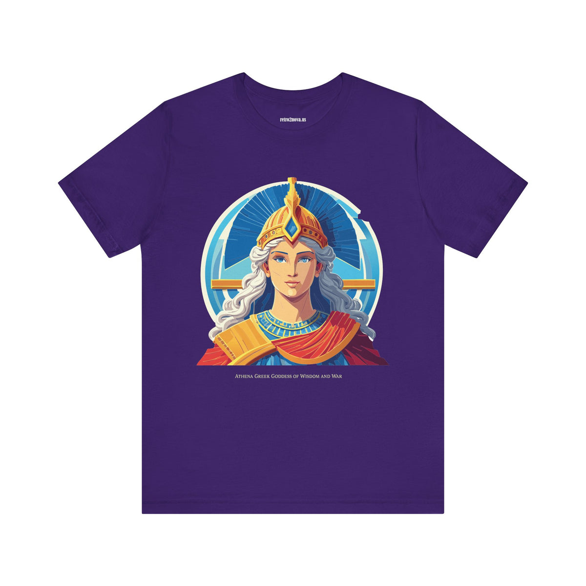Goddess Graphic Unisex Cotton Bella+Canvas Tee with Athena