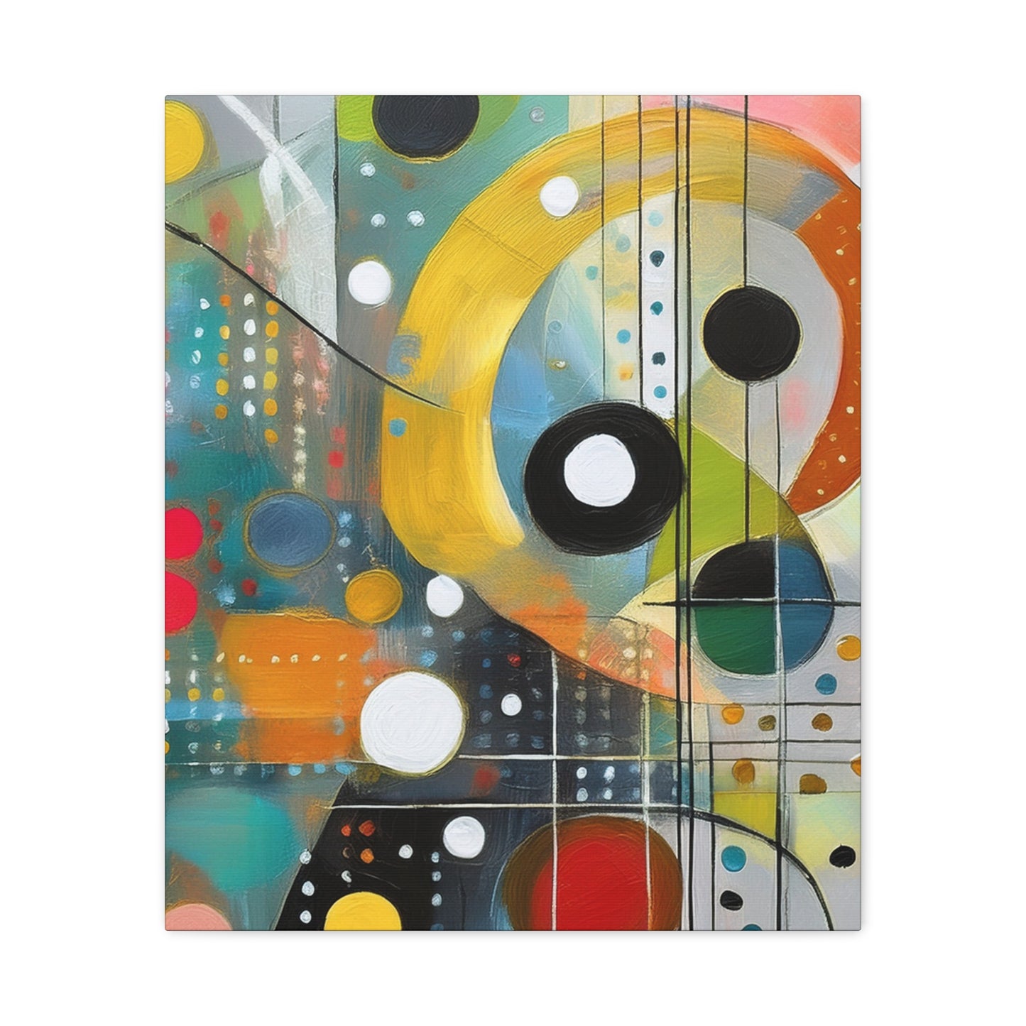 Abstract Oil Painting Print Canvas 20x24,20x30,24x30 24x32,24x36,30x40 32x48,36x48,40x60 Pine-Wood Inner Frame ABS-118