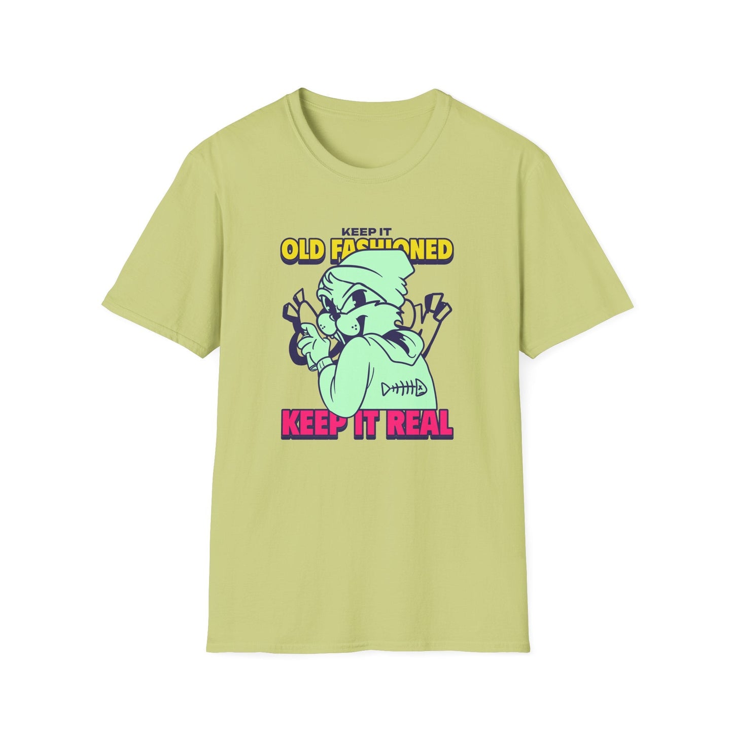Funny Animals Tees Unisex T Shirt Gildan Softstyle 64000 100 Percent Ring Spun Cotton