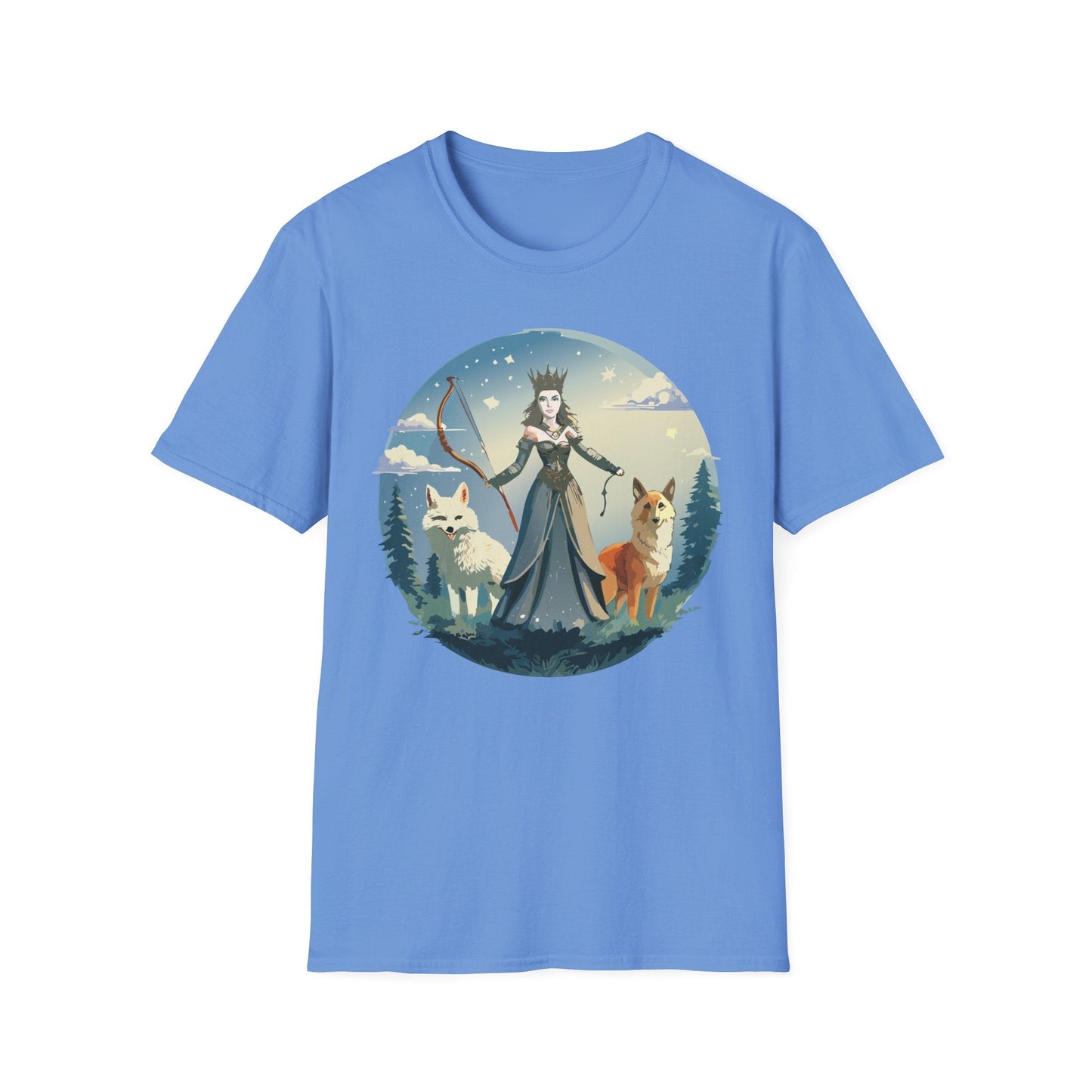 Women Graphic T Shirt Art Design Tee Unisex Softstyle Cotton Gildan 64000 Premium Comfort