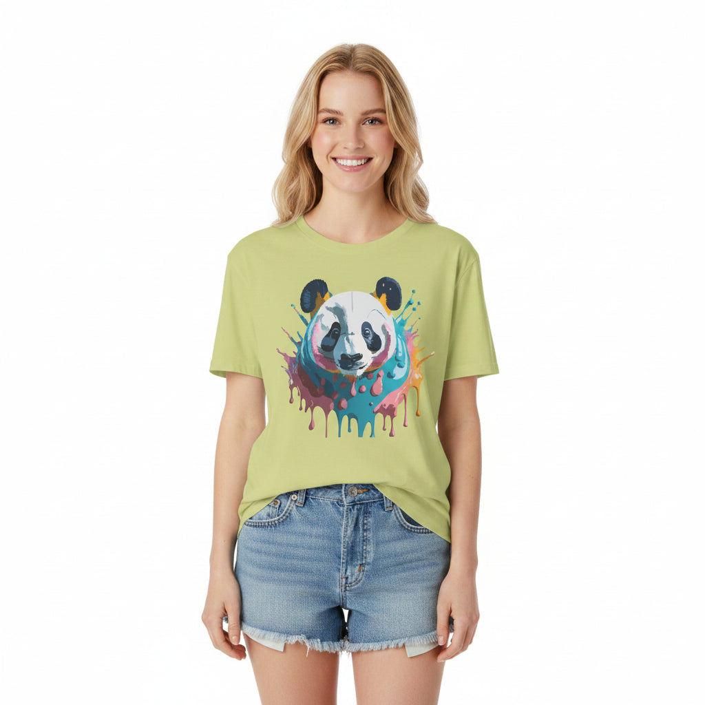 Panda Shirt Unisex T Shirt Gildan Softstyle 64000 Panda Graphic Animal Tee 100 Percent Cotton