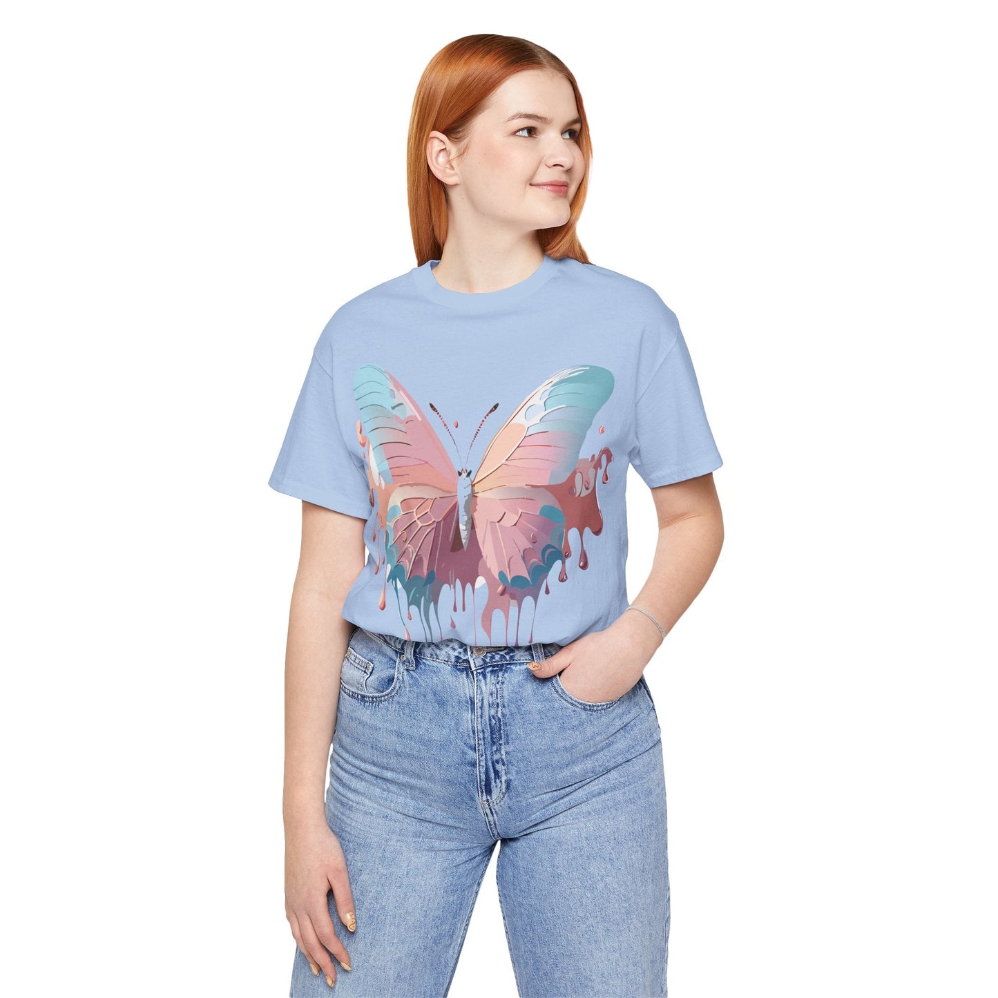 Butterfly Graphic Tee Adelpha Unisex Vintage Inspired Art Shirt