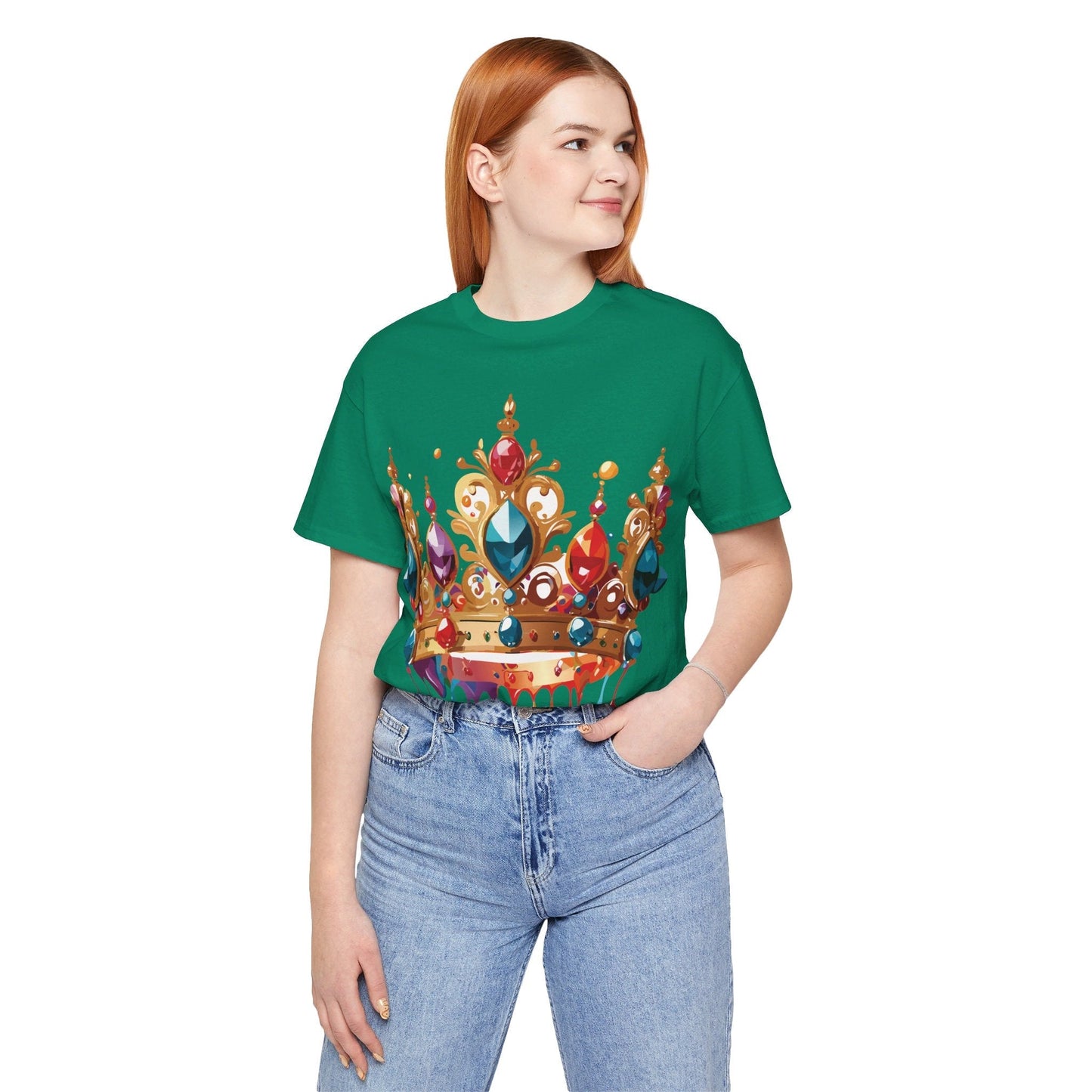Crown Graphic Unisex 100 Cotton Vintage Artwork Tee 11