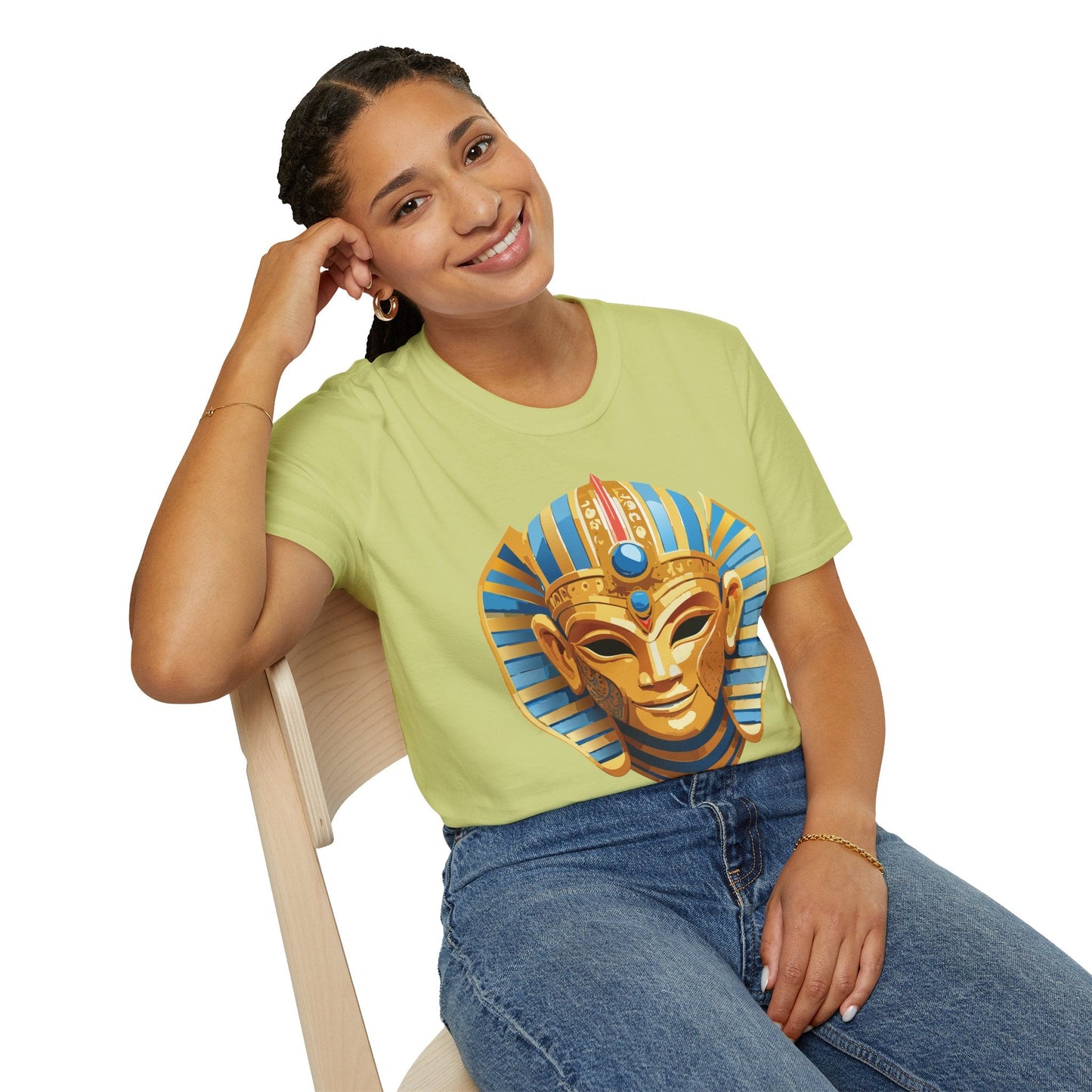 Mask Tee Shirt Unisex Masquerade Tee Softstyle Ring Spun Cotton Comfort For Everyday Wear