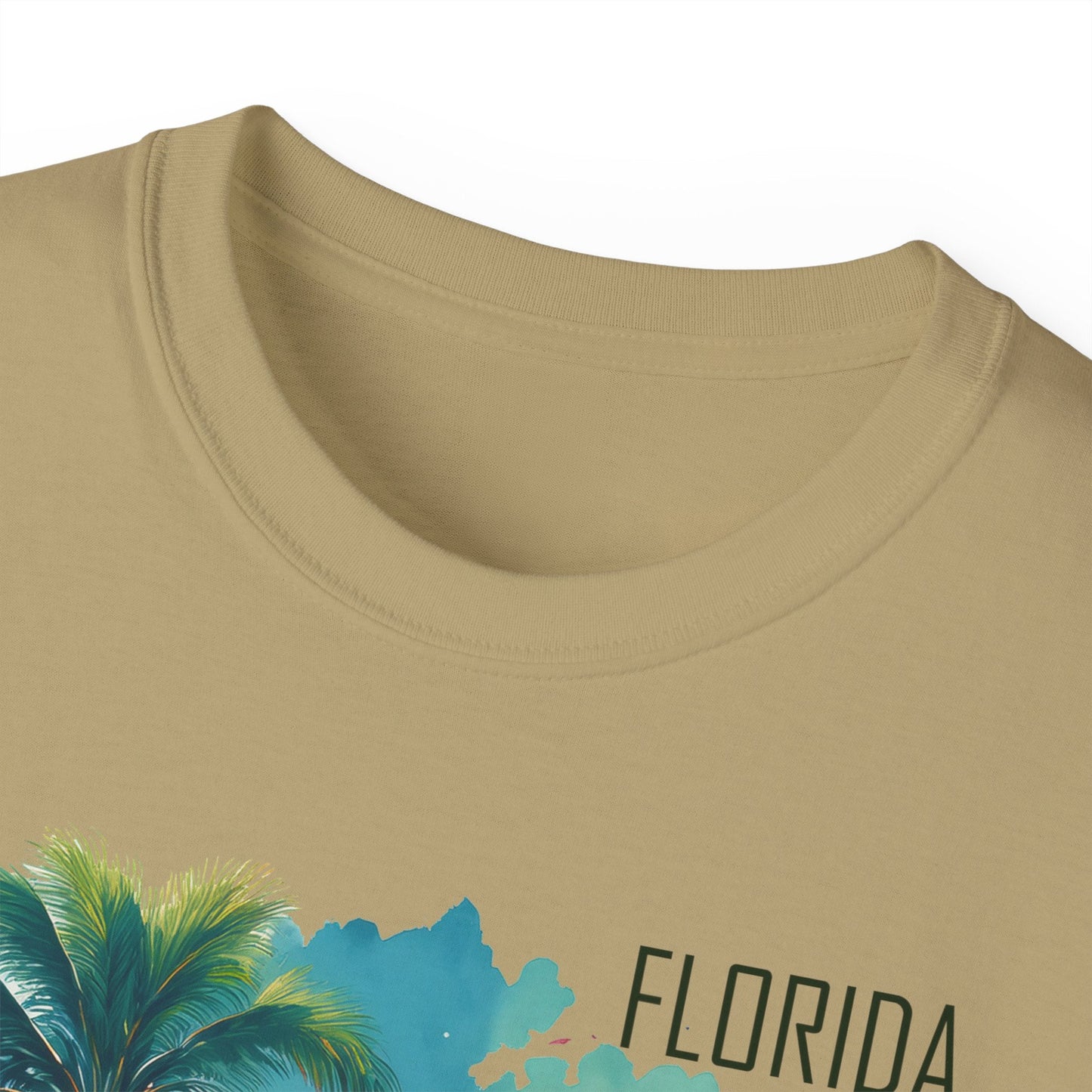 Florida Graphic Unisex Cotton T‑Shirt 2