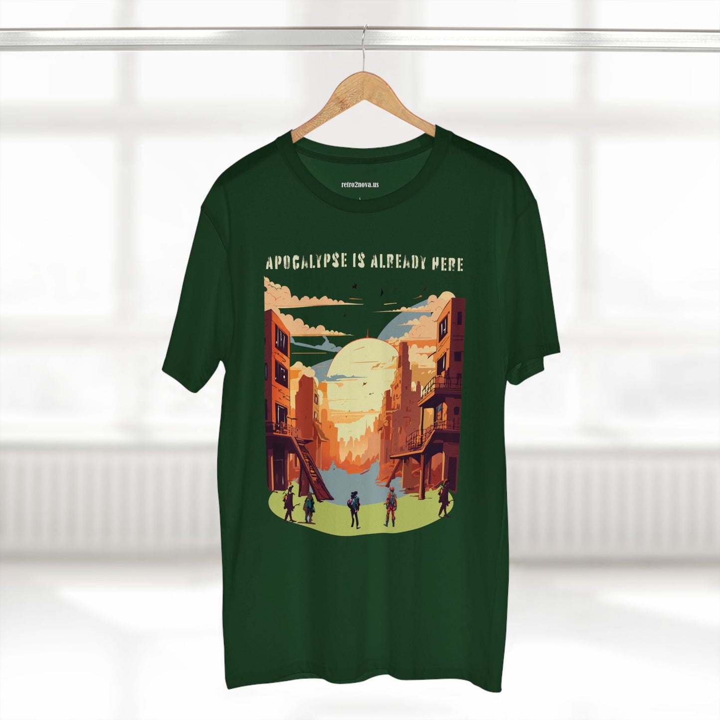 Cataclysm Doomsday Shirt Unisex Premium Cotton Tee Original Art Design Retro2Nova