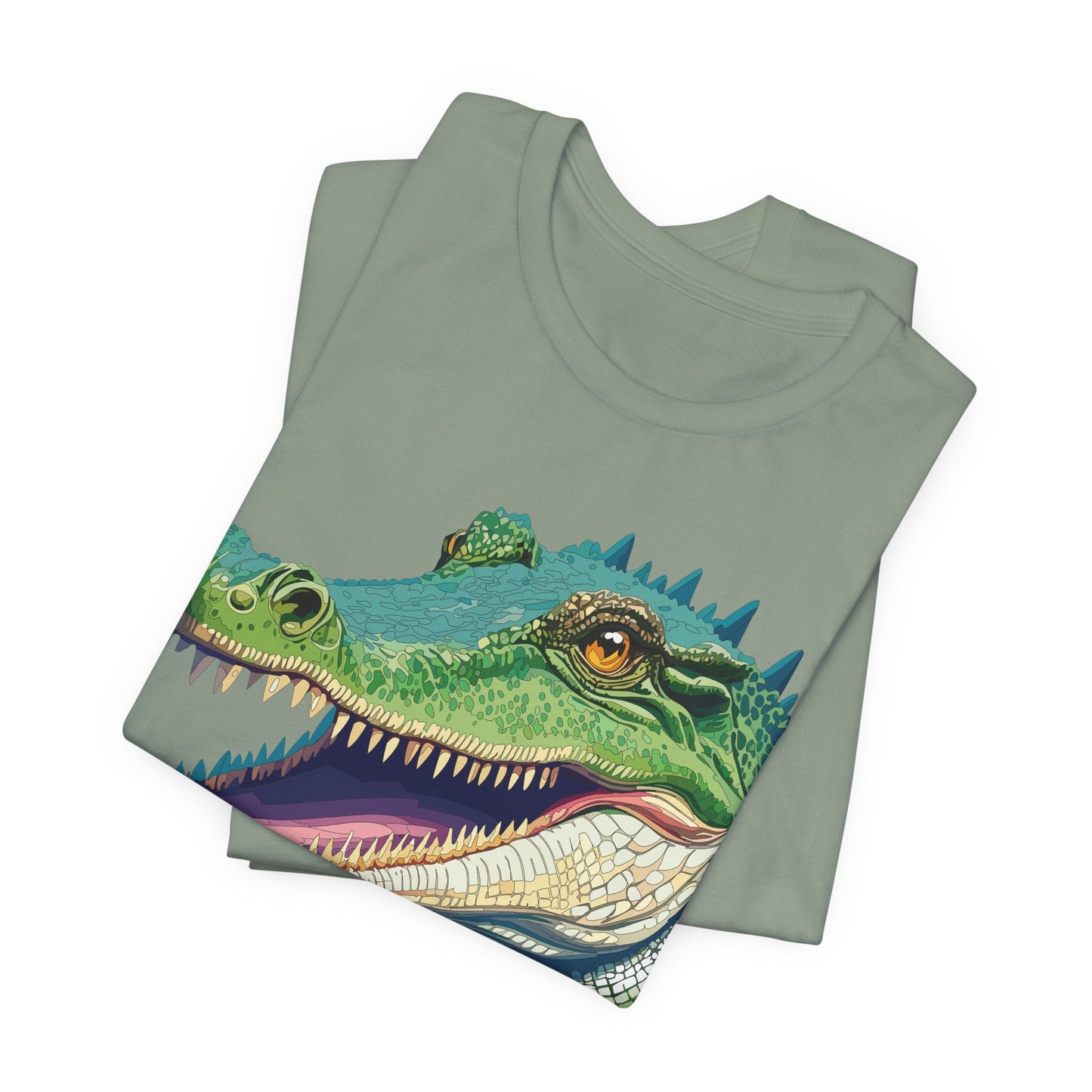 Unisex Animal Tee Shirt With Animals Art Design Wild Animals Jersey Short Sleeve