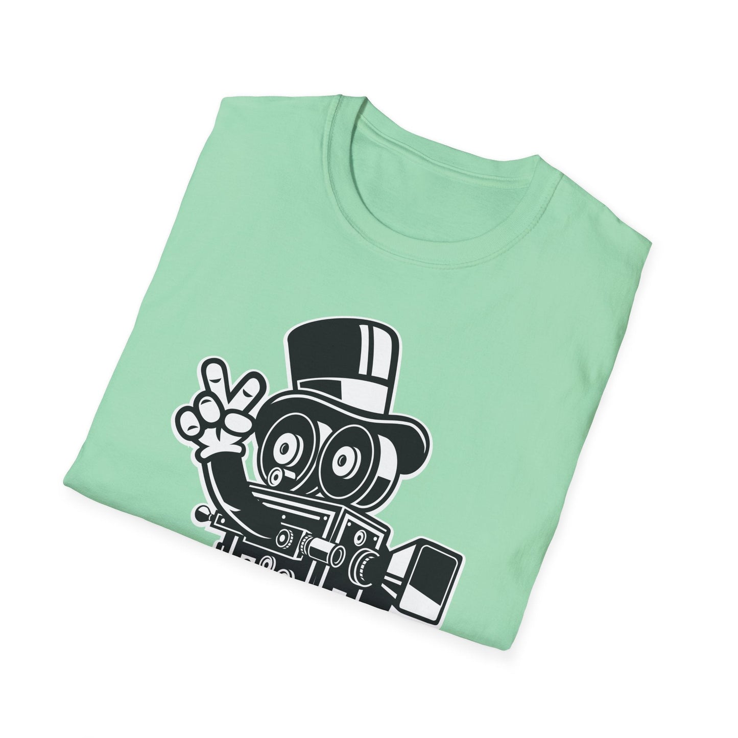 Cartoon T Shirt Animation T Shirt Funny Tee Unisex Gildan Softstyle 64000 Comfort Fit All Day