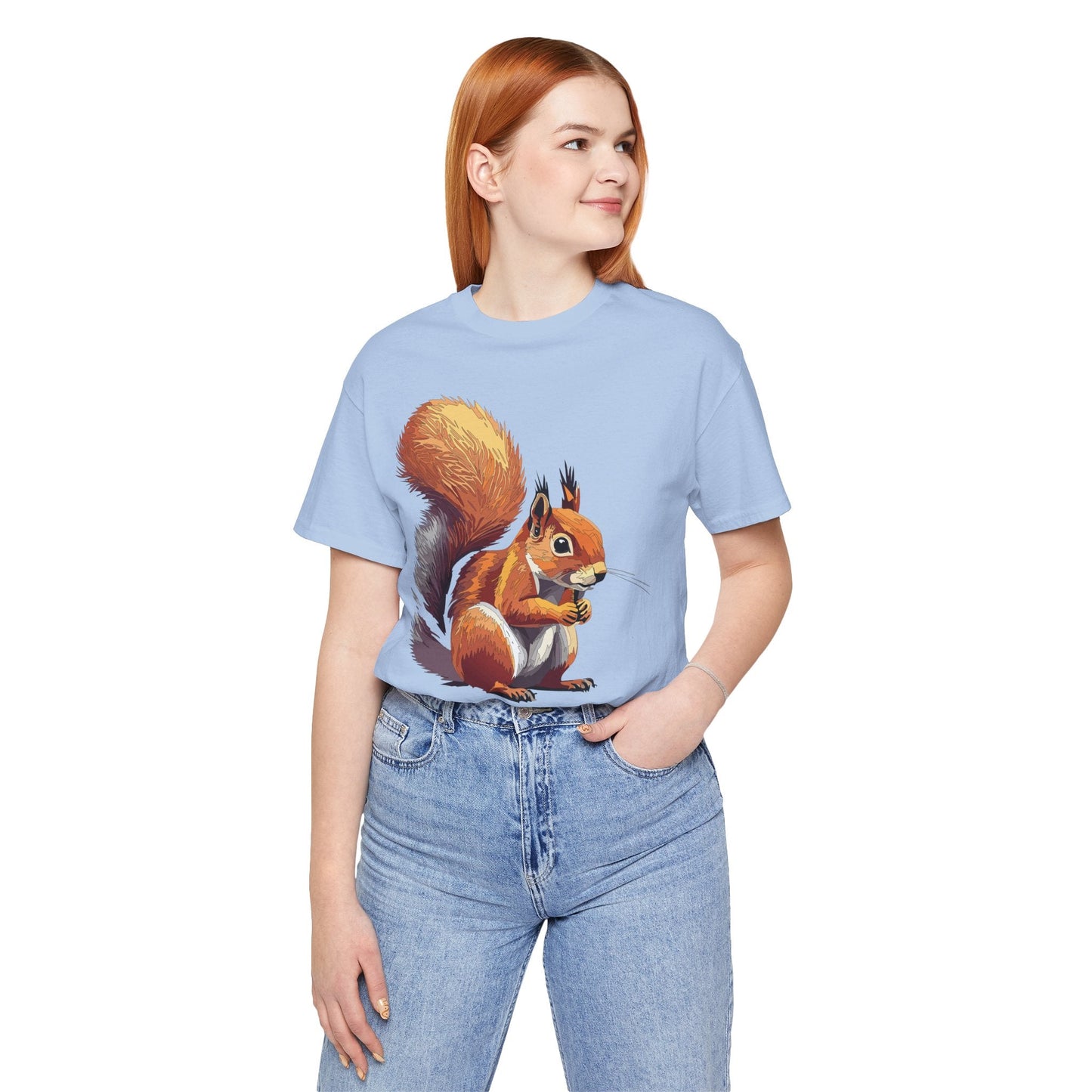 Unisex Animal Shirt Art Design Tee Shirt With Wild Animals Gildan Softstyle 64000 Cotton