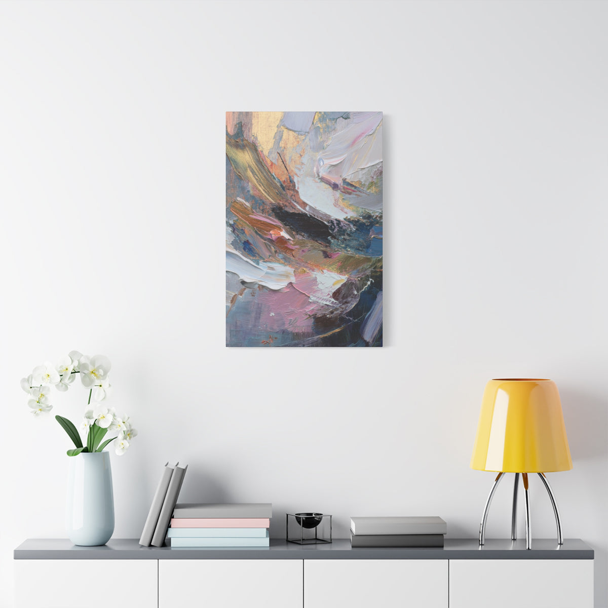 Abstract Oil Painting Print Canvas 20x24,20x30,24x30 24x32,24x36,30x40 32x48,36x48,40x60 Pine-Wood Inner Frame ABS-86