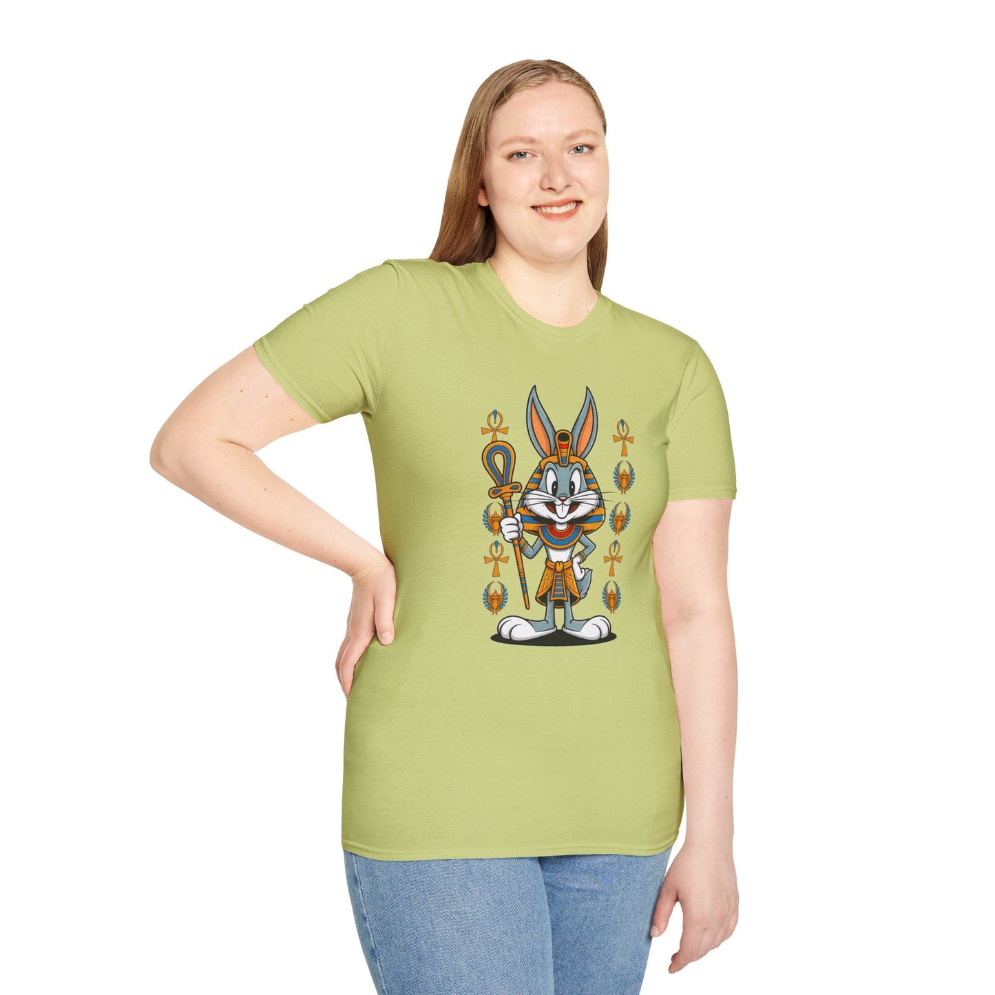 Bugs Bunny Shirt Unisex T Shirt Cartoon Tee Softstyle 100 Cotton Breathable Everyday Tee