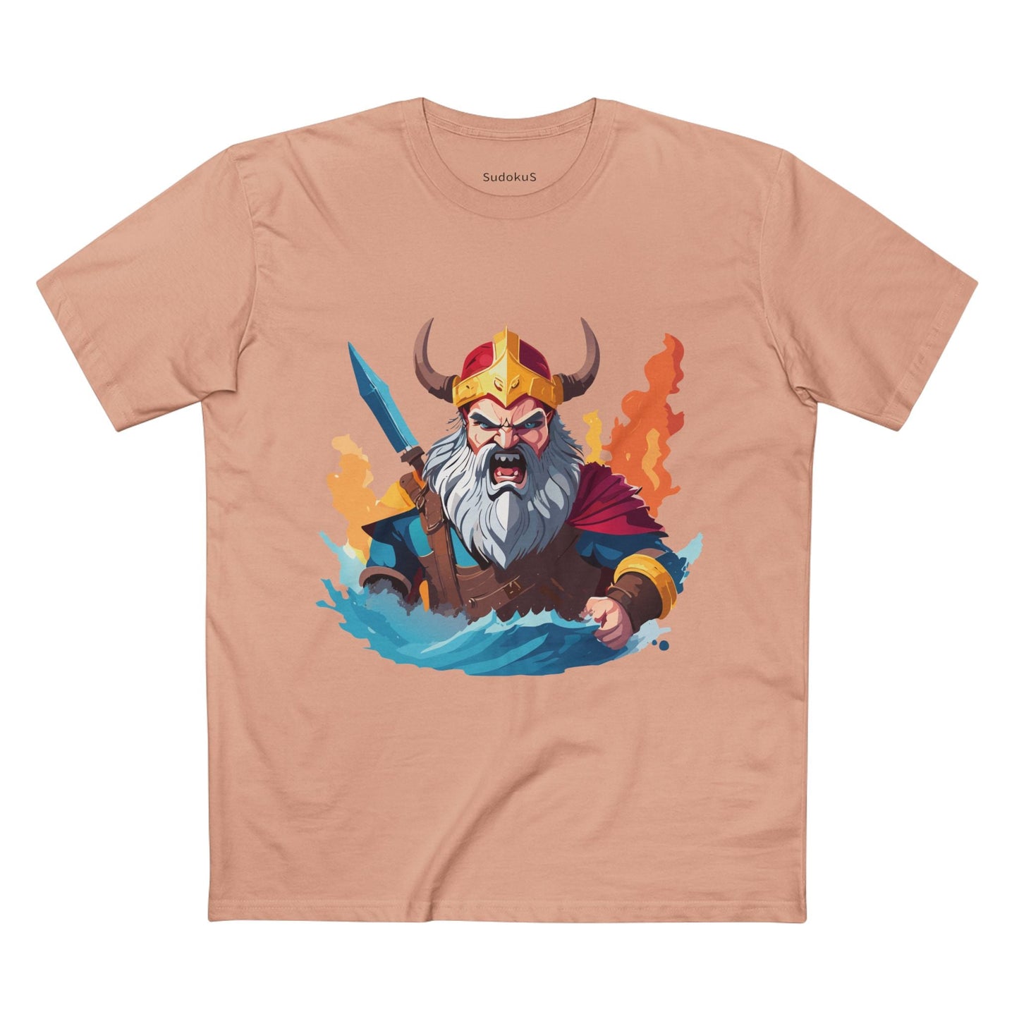 Viking Graphic Unisex 100 Cotton Staple Tee 23