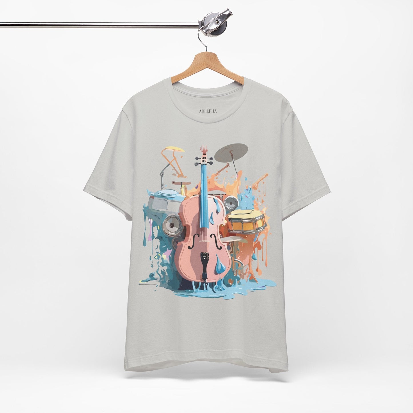 Adelpha Graphic Tee Unisex Short Sleeve Shirt With Vintage Inspired Artwork Design