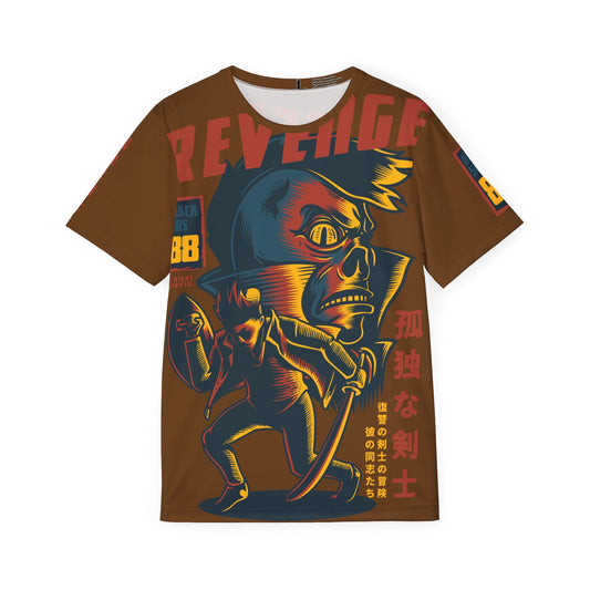 42-Be Fun Graphic T-Shirt, Art Design Poly Shirt, All Over Print Graphic Tee, Monsters T-Shirt, Cartoon Tees