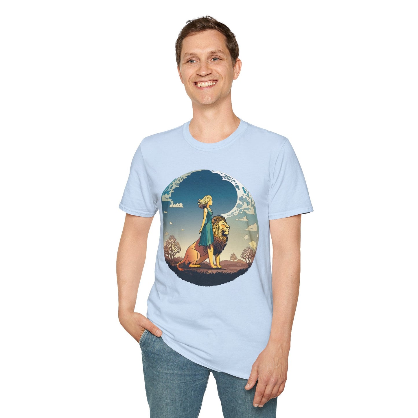 Womens Graphic T Shirt Art Design Tee Softstyle 64000 100 Percent Cotton Unisex Comfort