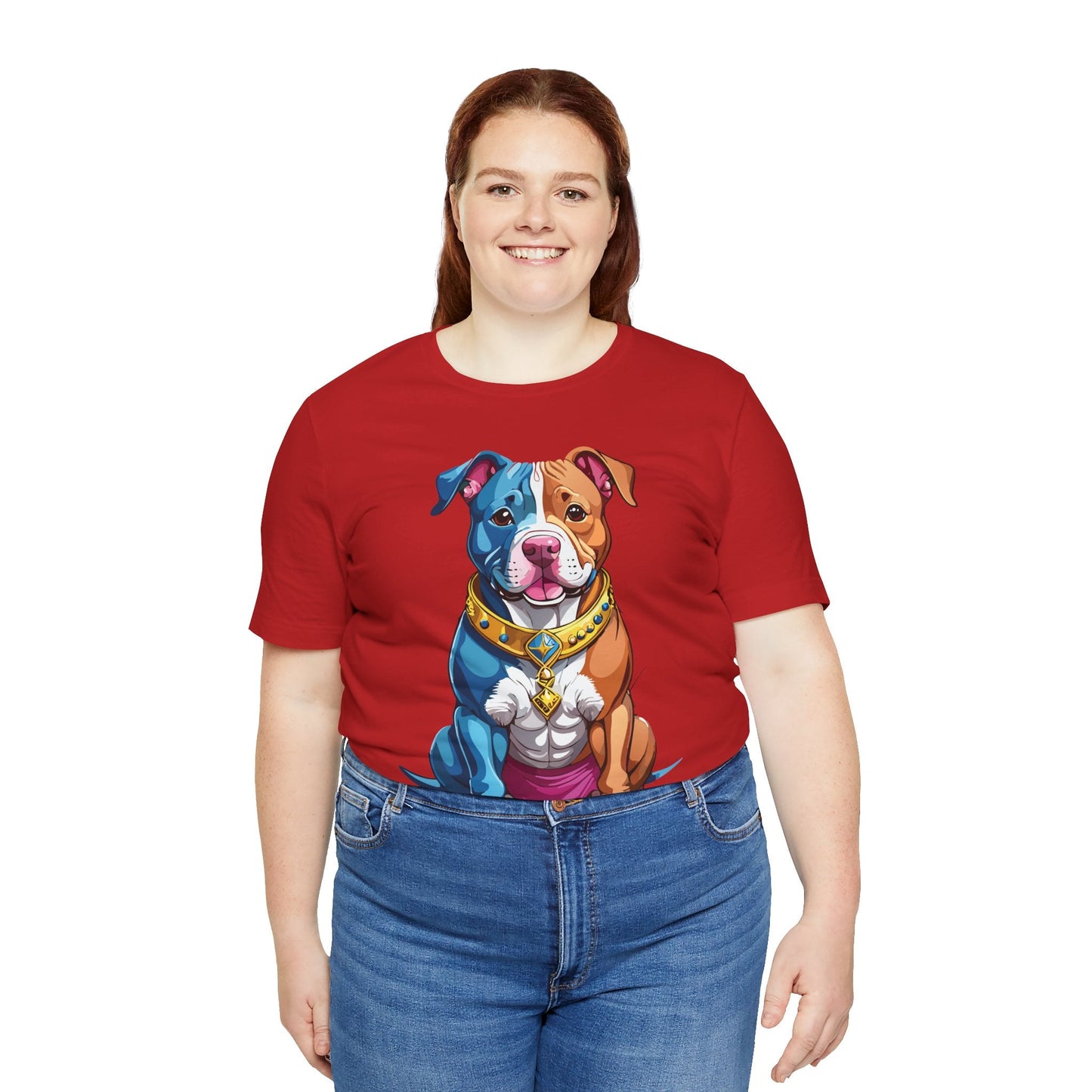 Unisex Animal Shirt Art Design Tee With Wild Animals Print Short Sleeve Jersey Tee