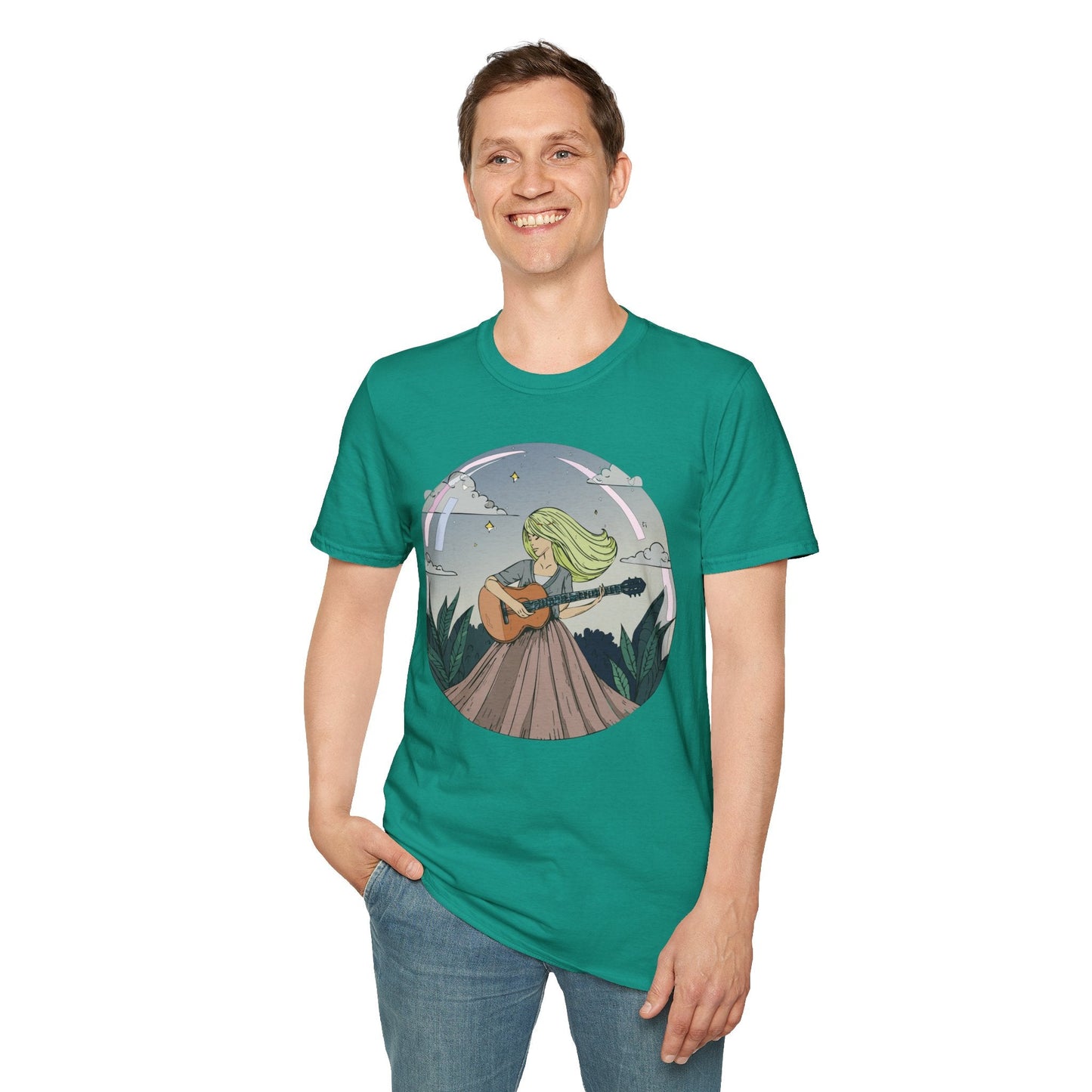 Womens Graphic T Shirt Art Design Softstyle 64000 Gildan Unisex Cotton Tee Premium Comfort