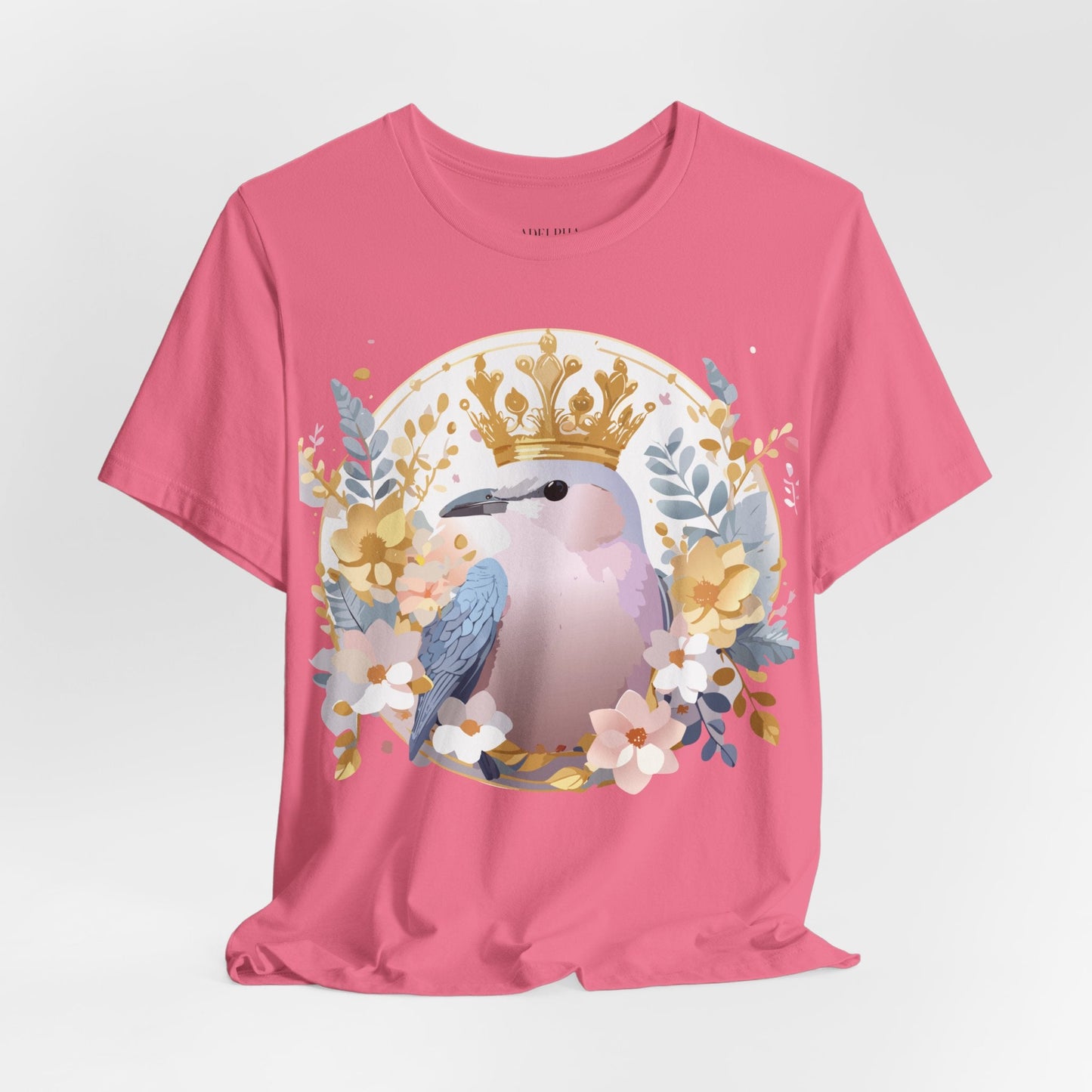 Adelpha Medallion Graphic Tee Unisex Short Sleeve Vintage Inspired Artwork Shirt