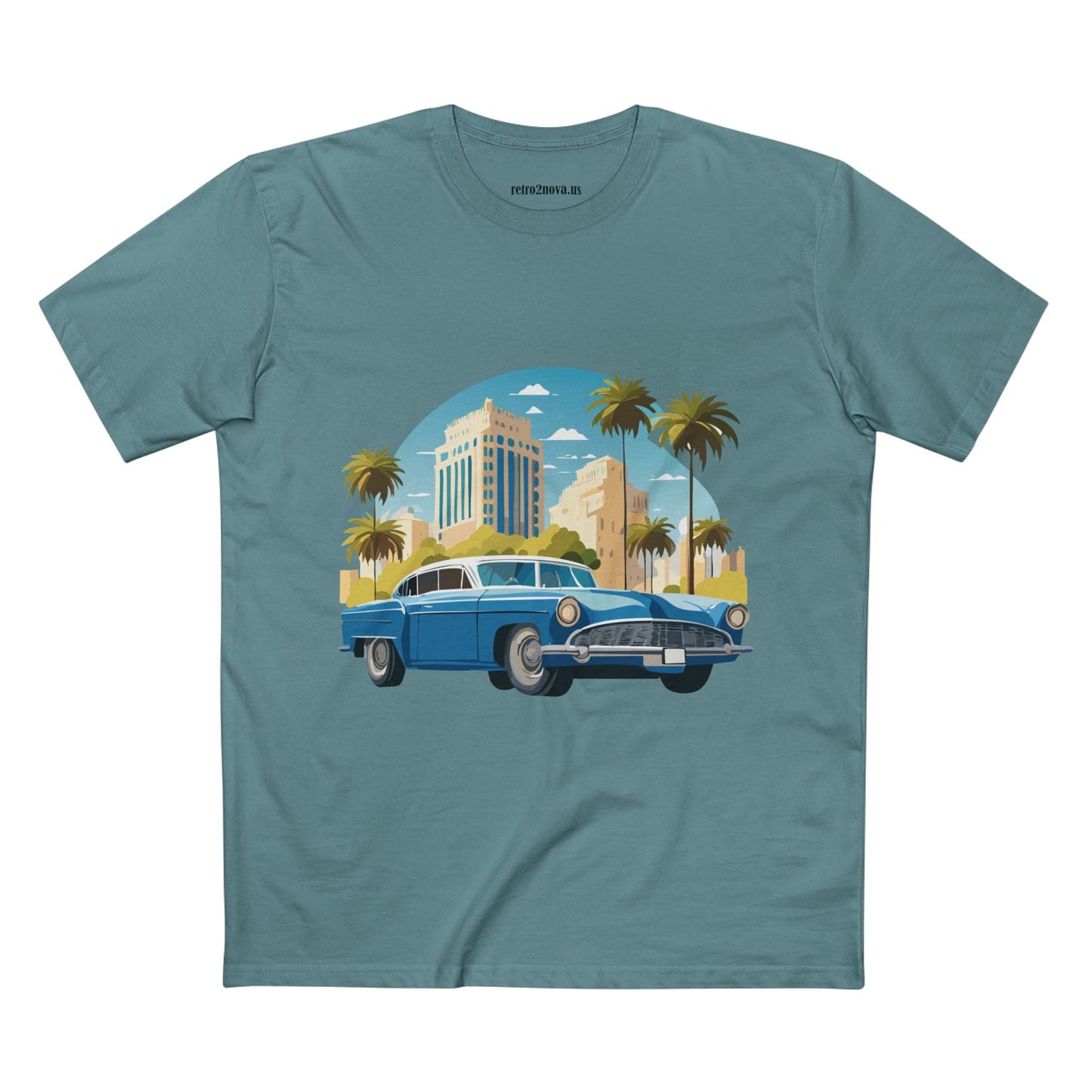Retro Car Shirt Unisex Vintage Car Tee With Original Artwork RC23 Premium Cotton