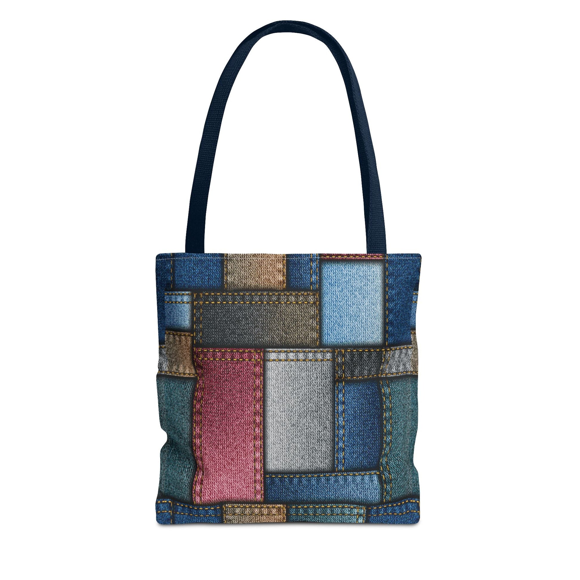 Denim Canvas Bag, Tote Bag Denim Printify