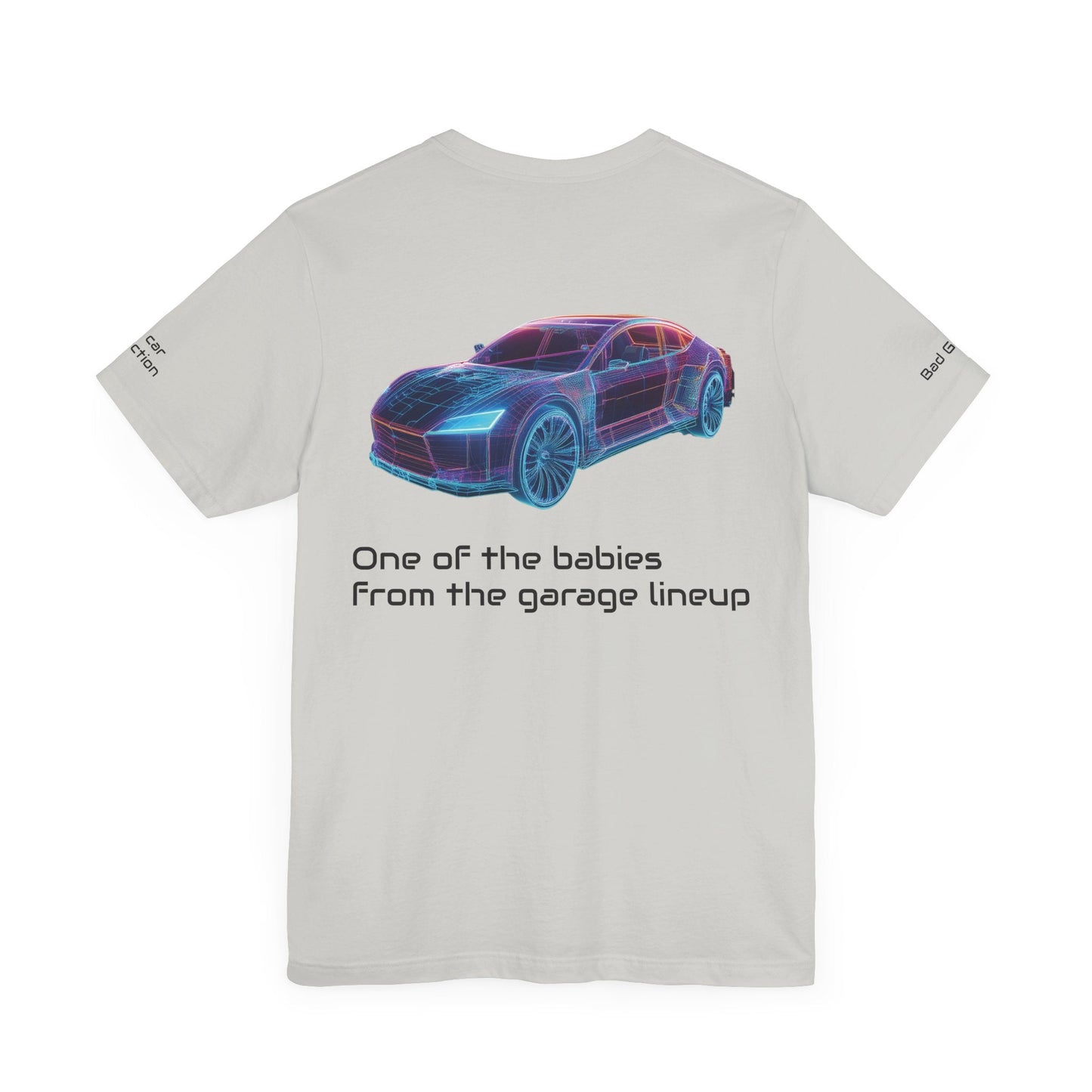 Car Graphic Tee Shirt 100 Percent Cotton Lightweight Car Tees From Bad Galaxy USA Made Guaranteed
