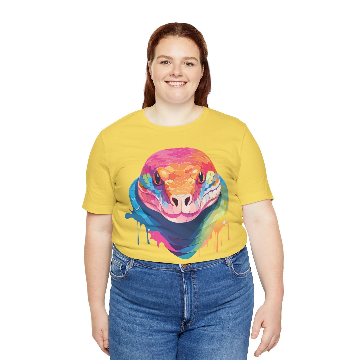 Unisex Animal Shirt With Art Design Wild Animals Graphic Print Casual Short Sleeve Tee