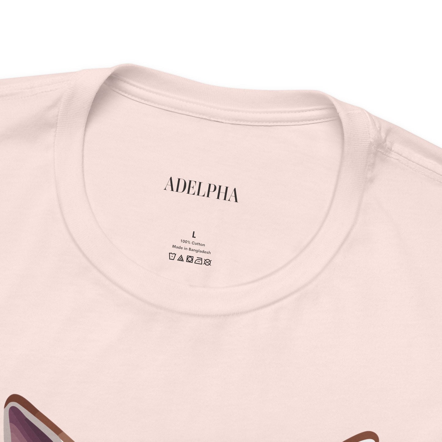 Adelpha Unisex Vintage Inspired Graphic Tee With Original Art Design Short Sleeve