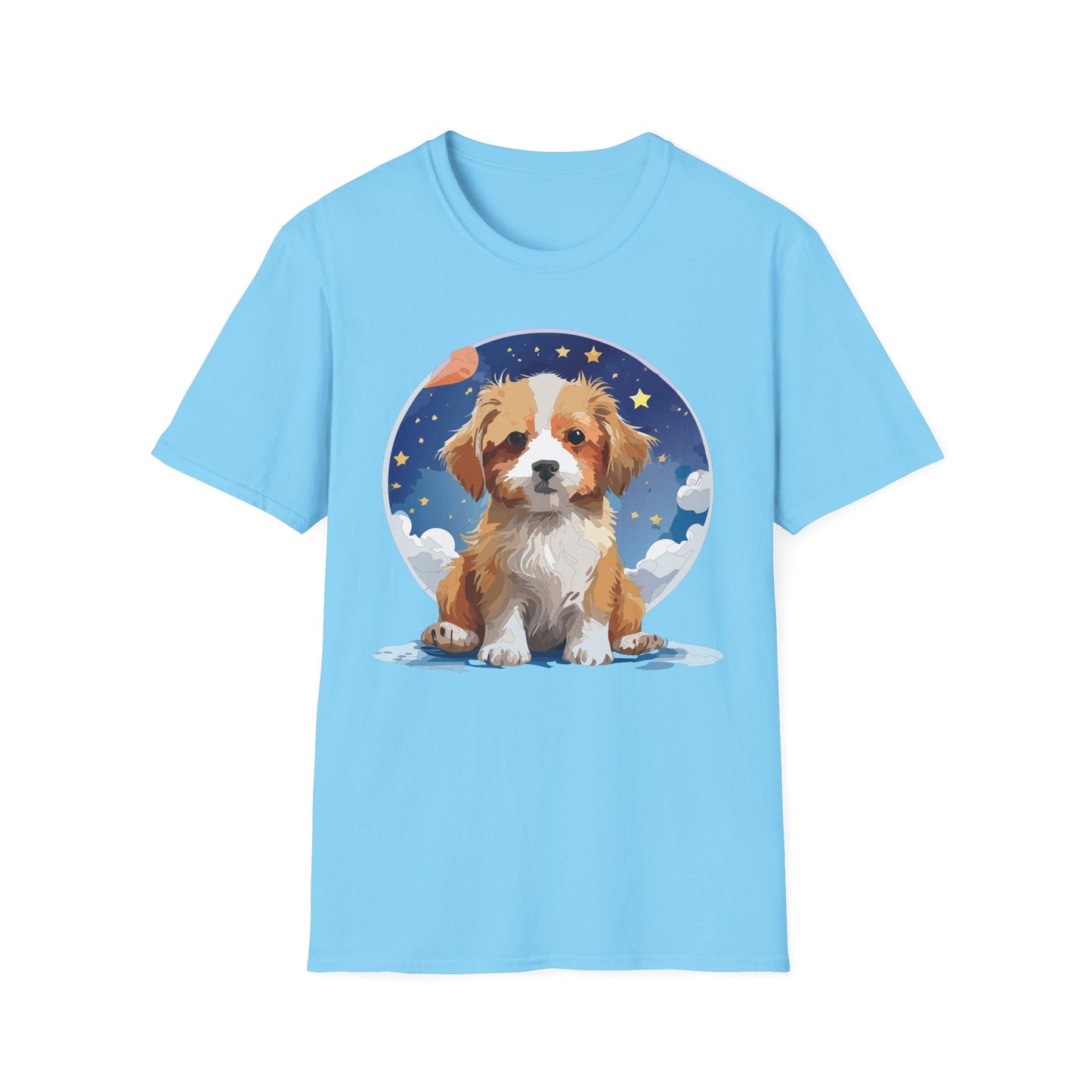 Dog Shirt Unisex Animal Tee Gildan Softstyle 64000 Short Sleeve Comfort
