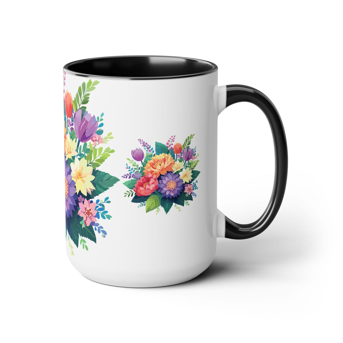 Floral Mug, Floral Cup