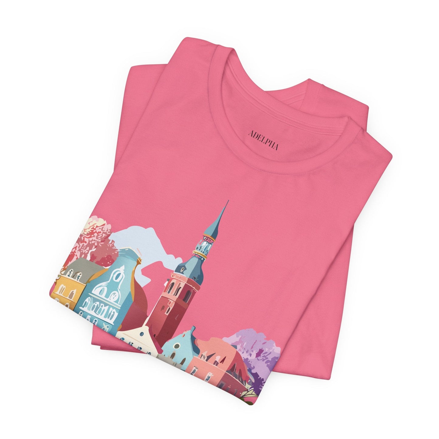 Germany Tourist Shirt Unisex Graphic Tee With Vintage Adelpha Artwork Short Sleeve
