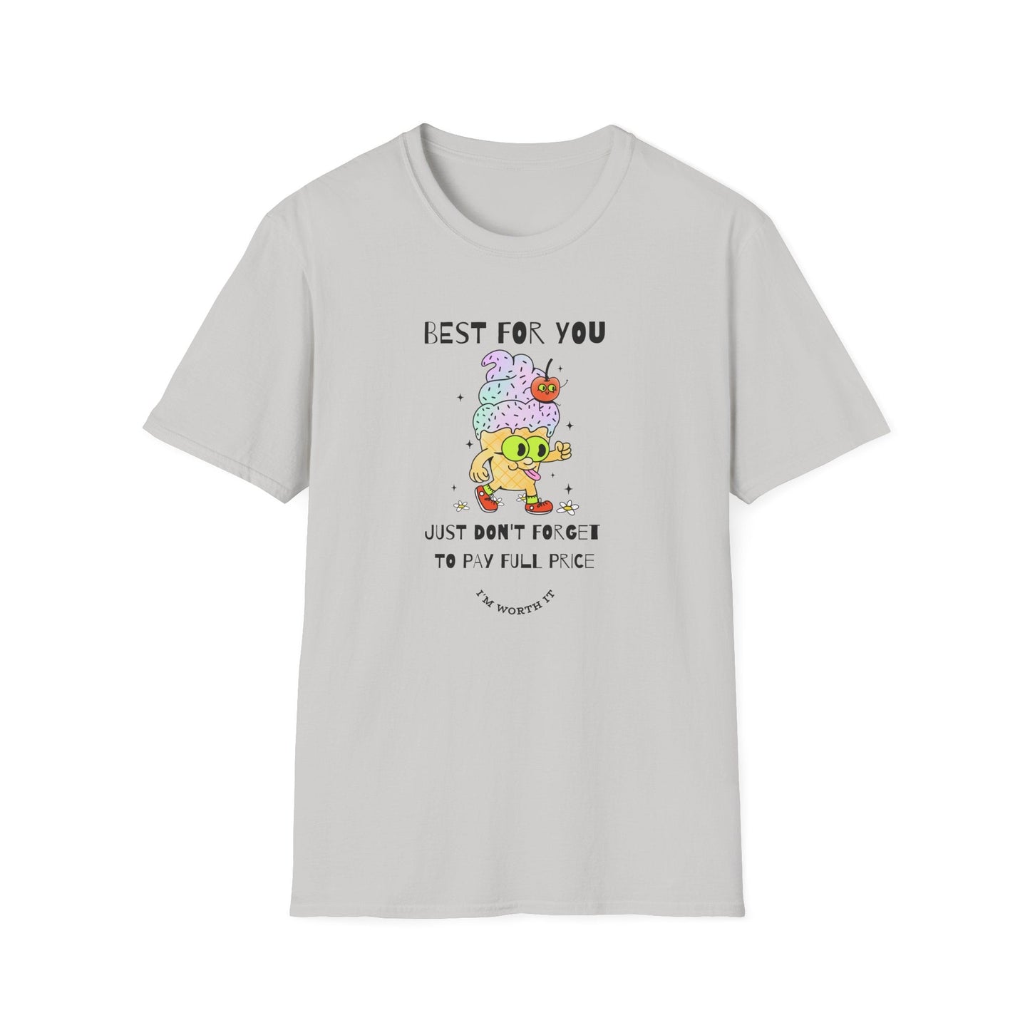 Funny Food T Shirts Unisex Softstyle Tee Cotton Gildan 64000 Short Sleeve Graphic Tee