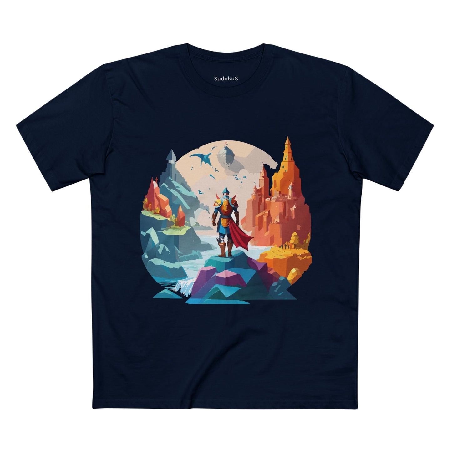 Adventures Graphic Unisex 100 Cotton Staple Tee 10