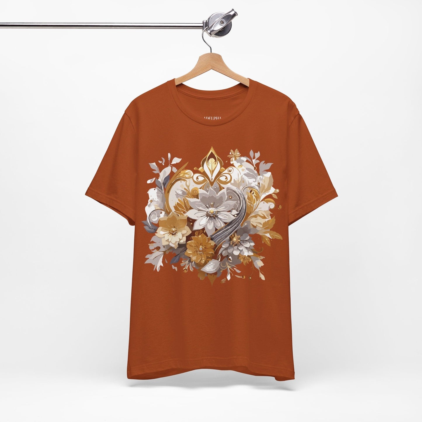 Jewelry Graphic Unisex 100 Cotton Vintage Treasure Art T-Shirt 7