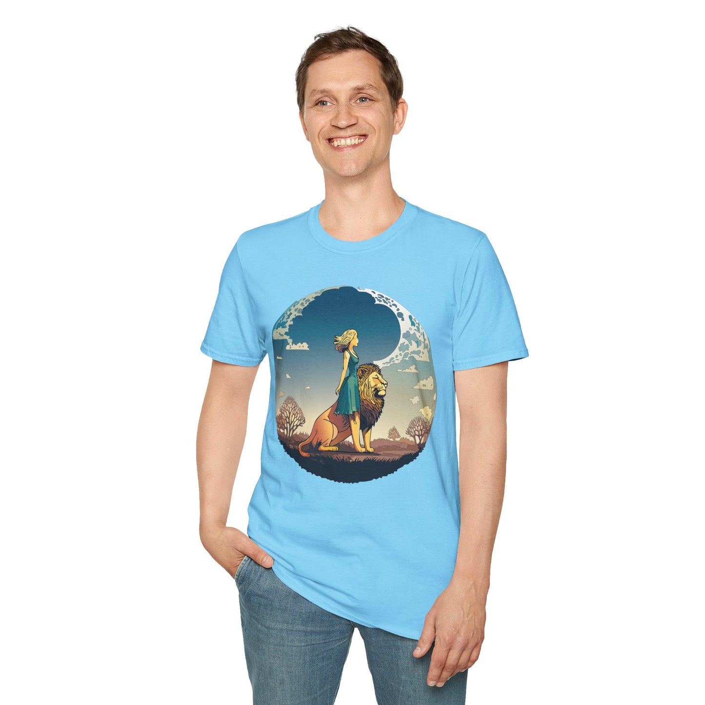 Womens Graphic T Shirt Art Design Tee Softstyle 64000 100 Percent Cotton Unisex Comfort