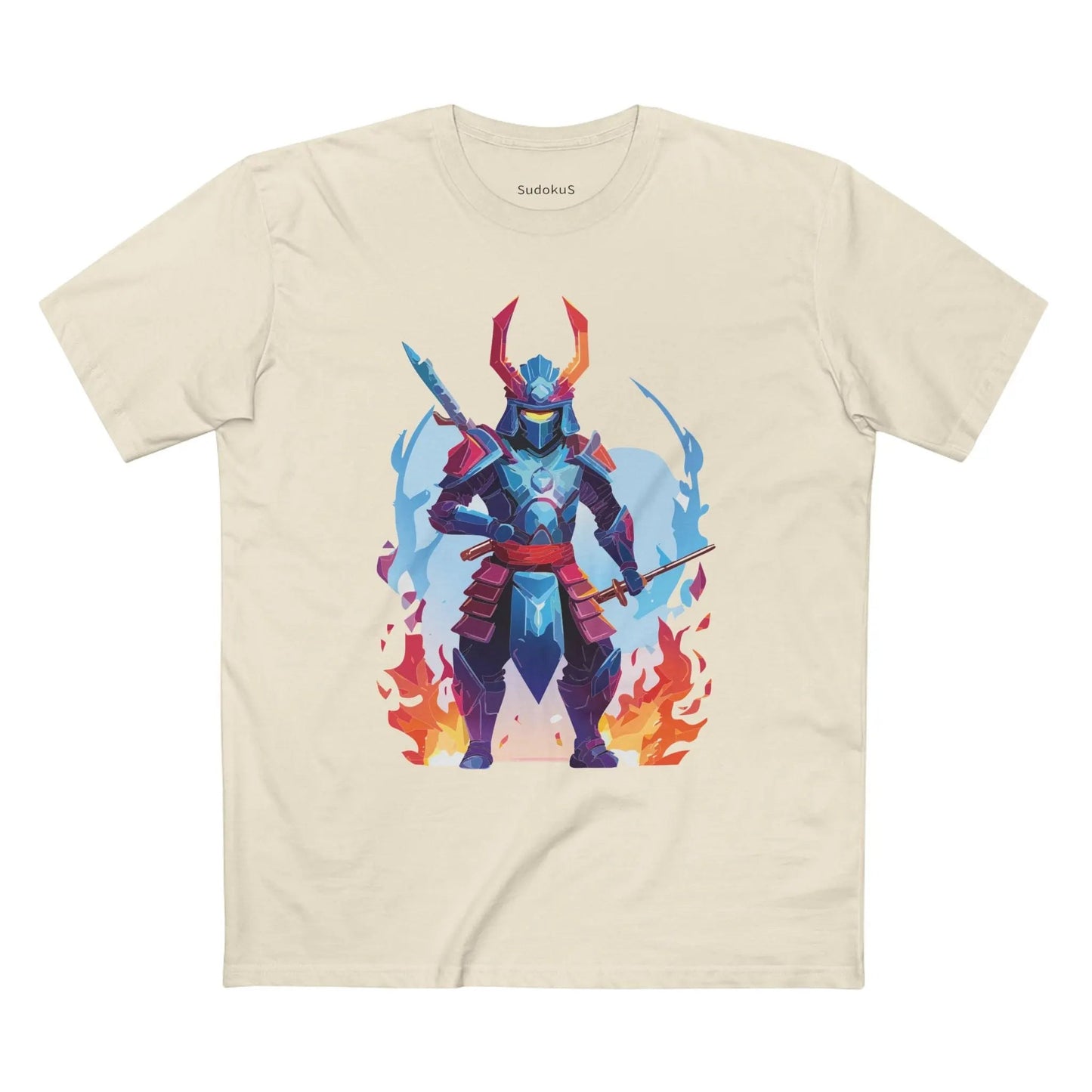 Samurai Graphic Unisex 100 Cotton Staple Tee 27
