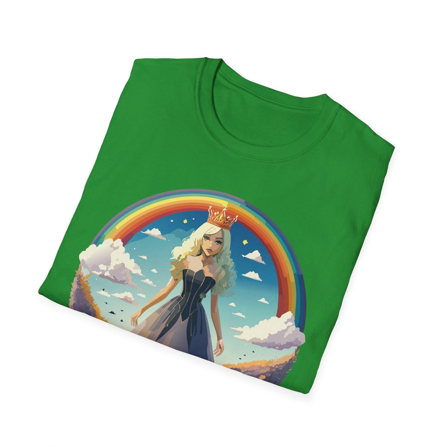 Womens Graphic T Shirt Art Design Tee 100 Percent Cotton Short Sleeve Softstyle Unisex