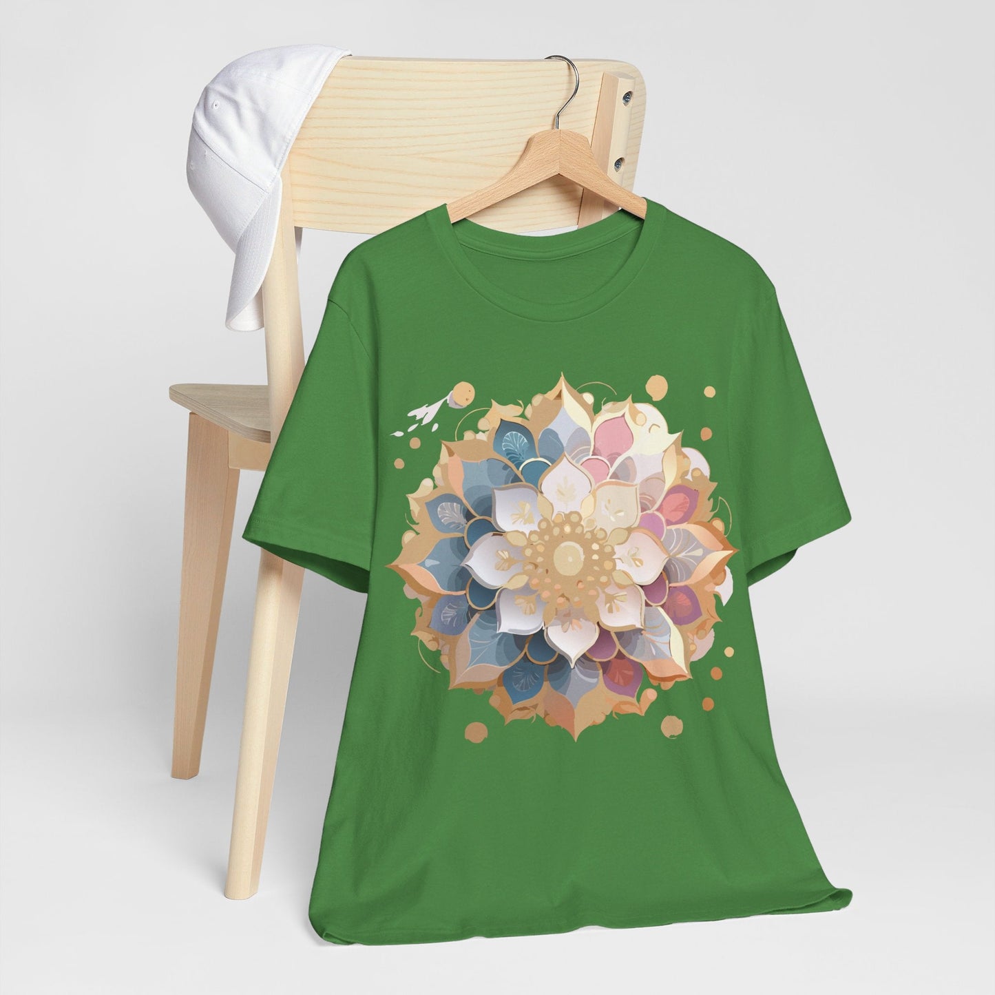 Mandala Graphic Tee Unisex Jersey Short Sleeve From Adelpha Vintage Inspired Artwork