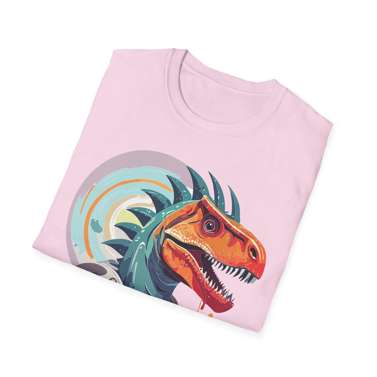 Alien Graphic Unisex Cotton Softstyle UFO Artwork Tee 4