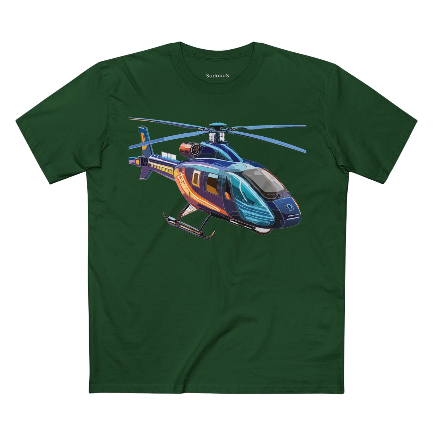 Chopper Graphic Unisex 100 Cotton Staple Tee 14