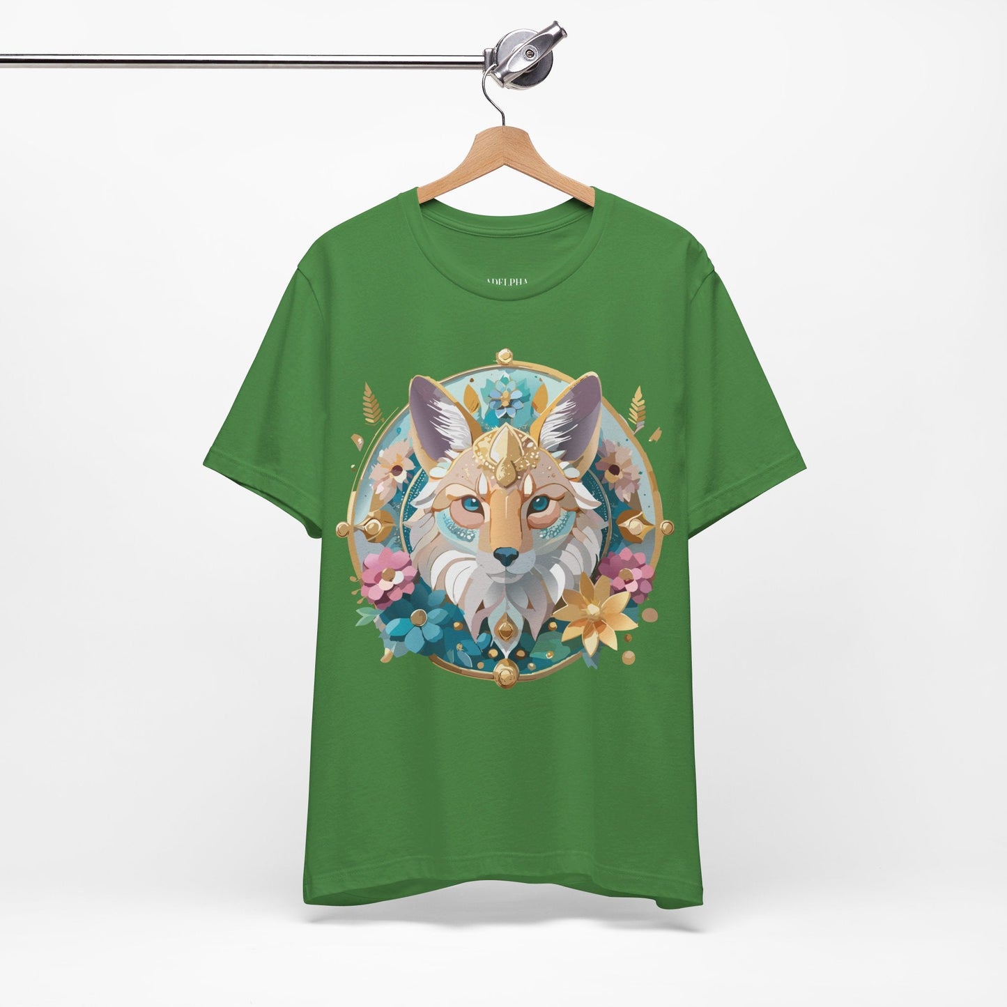 Adelpha Vintage Inspired Graphic Tee Medallion Art Unisex Short Sleeve Shirt Premium