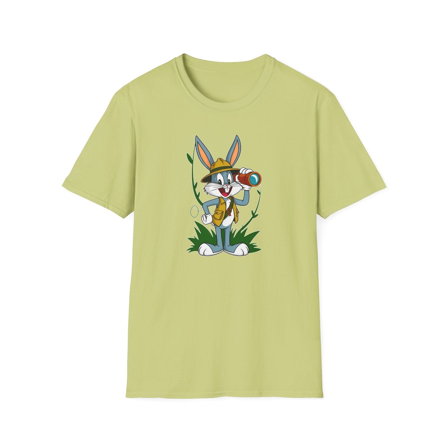 Bugs Bunny T Shirt Unisex Softstyle Gildan 64000 Cartoon Animation Graphic Tee Design