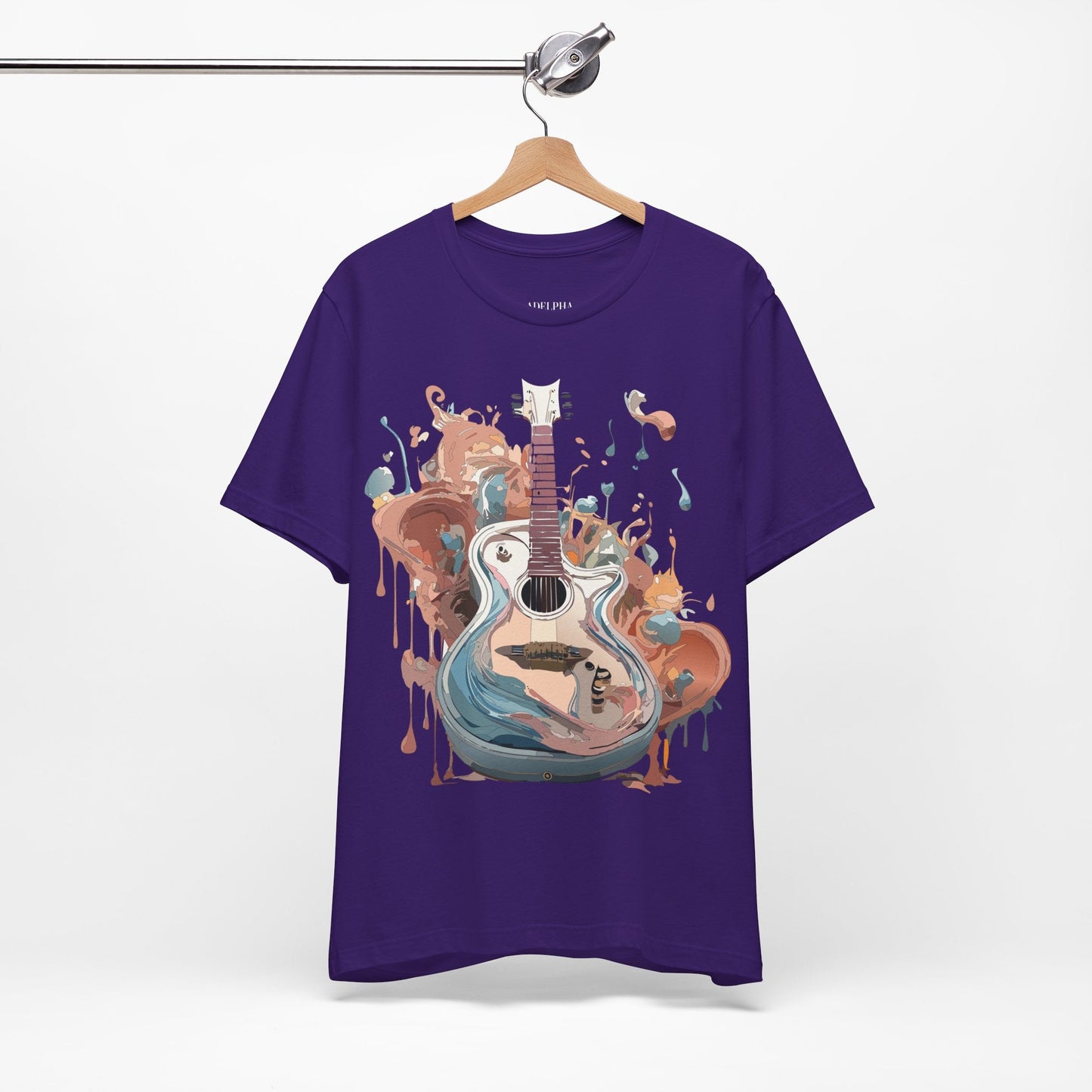 Adelpha Music Graphic Tee for Men and Women Unisex Vintage Inspired Artwork Tee Premium