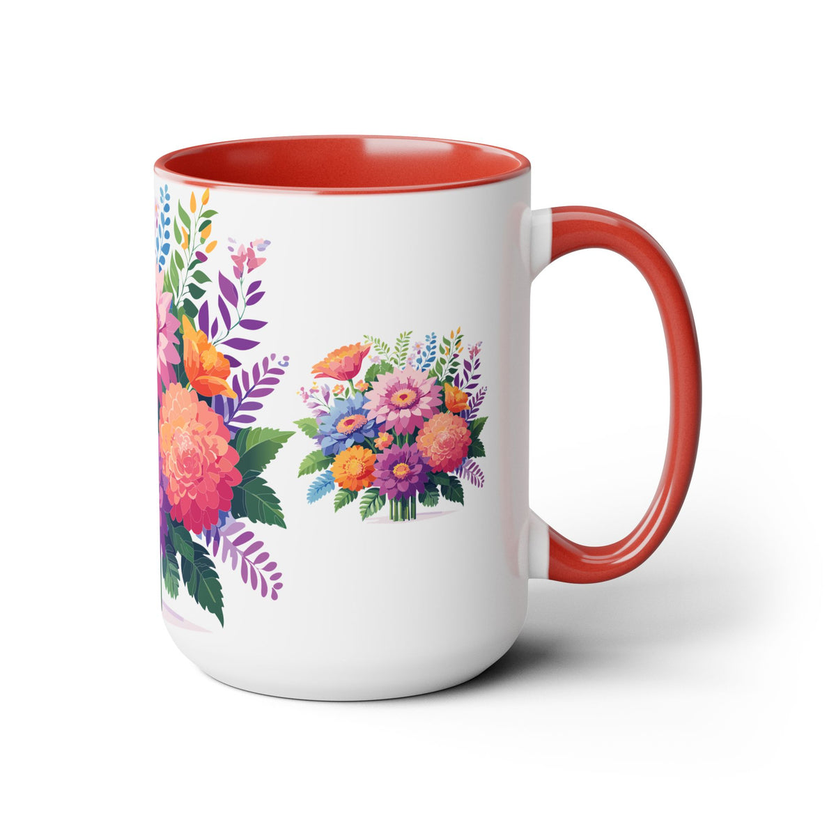 Floral Mug, Floral Cup