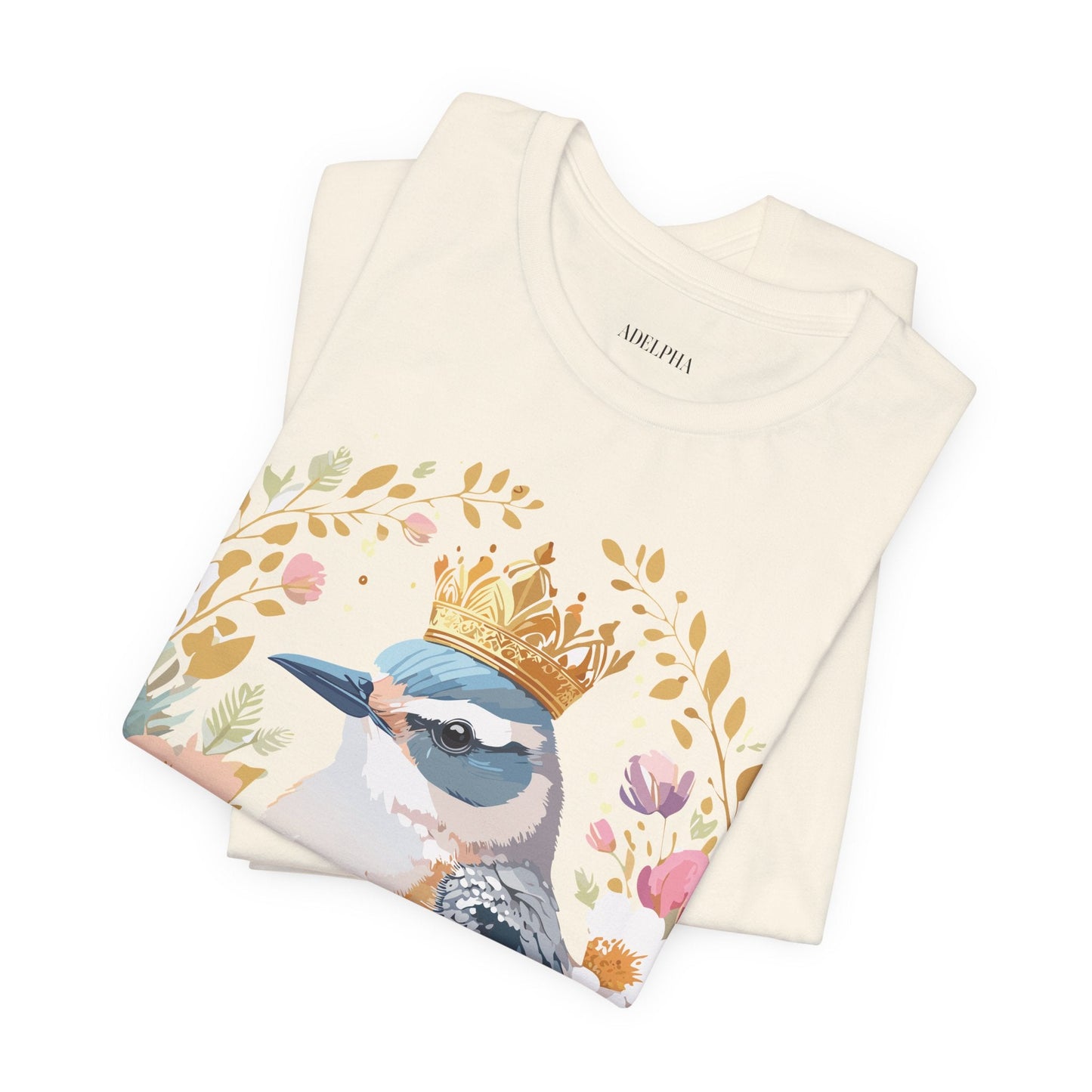 Medallion Graphic Unisex 100 Cotton Vintage Animal Medal Artwork Tee 33