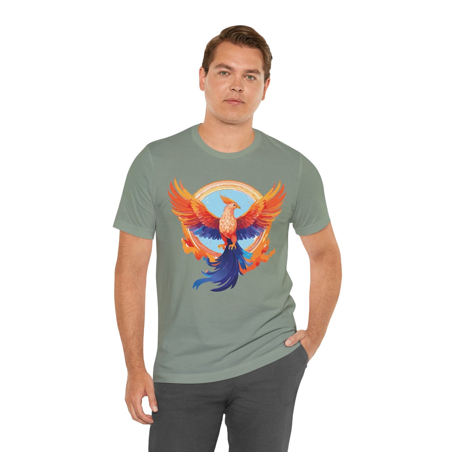 Unisex Animal Shirt With Art Design Wild Animals Tee Short Sleeve Comfort Fit Everyday Wear