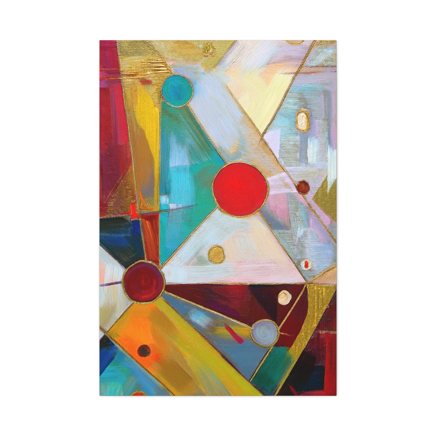Abstract Oil Painting Print Canvas 20x24,20x30,24x30 24x32,24x36,30x40 32x48,36x48,40x60 Pine-Wood Inner Frame ABS-177