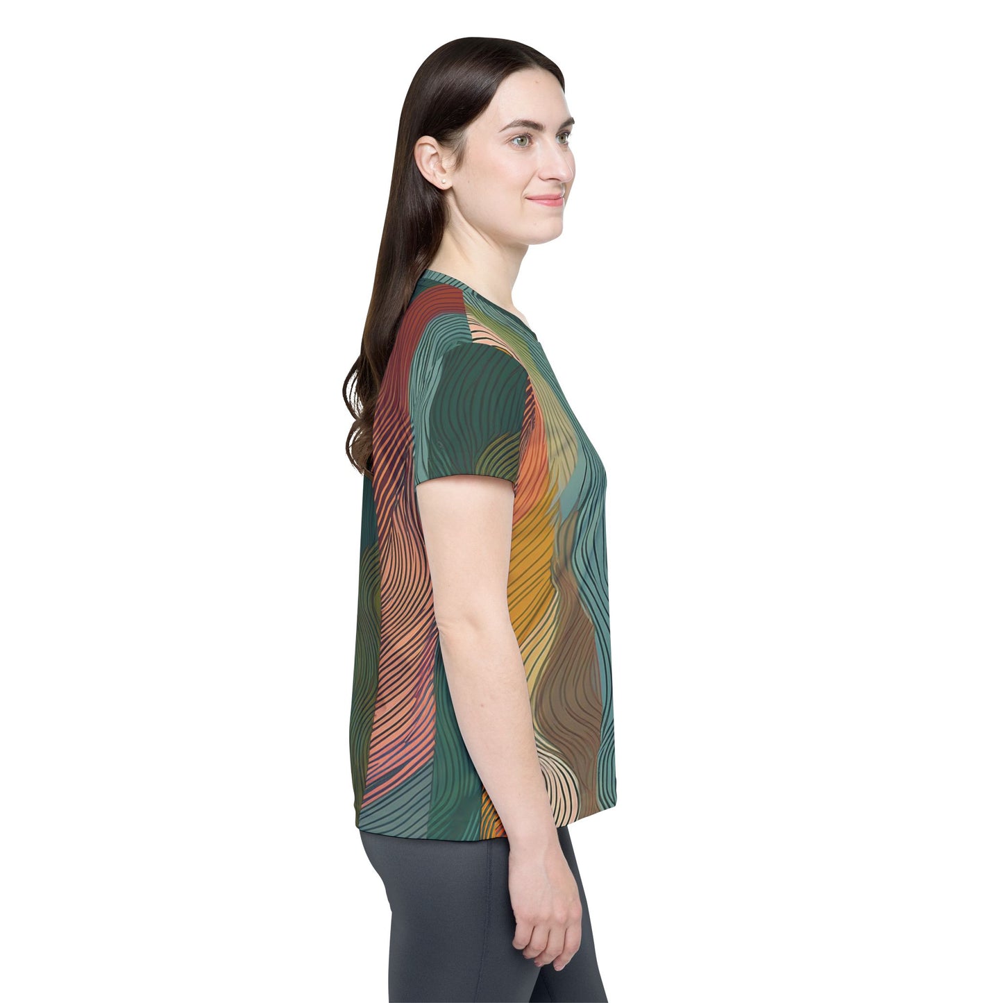 Abstract Print Shirt