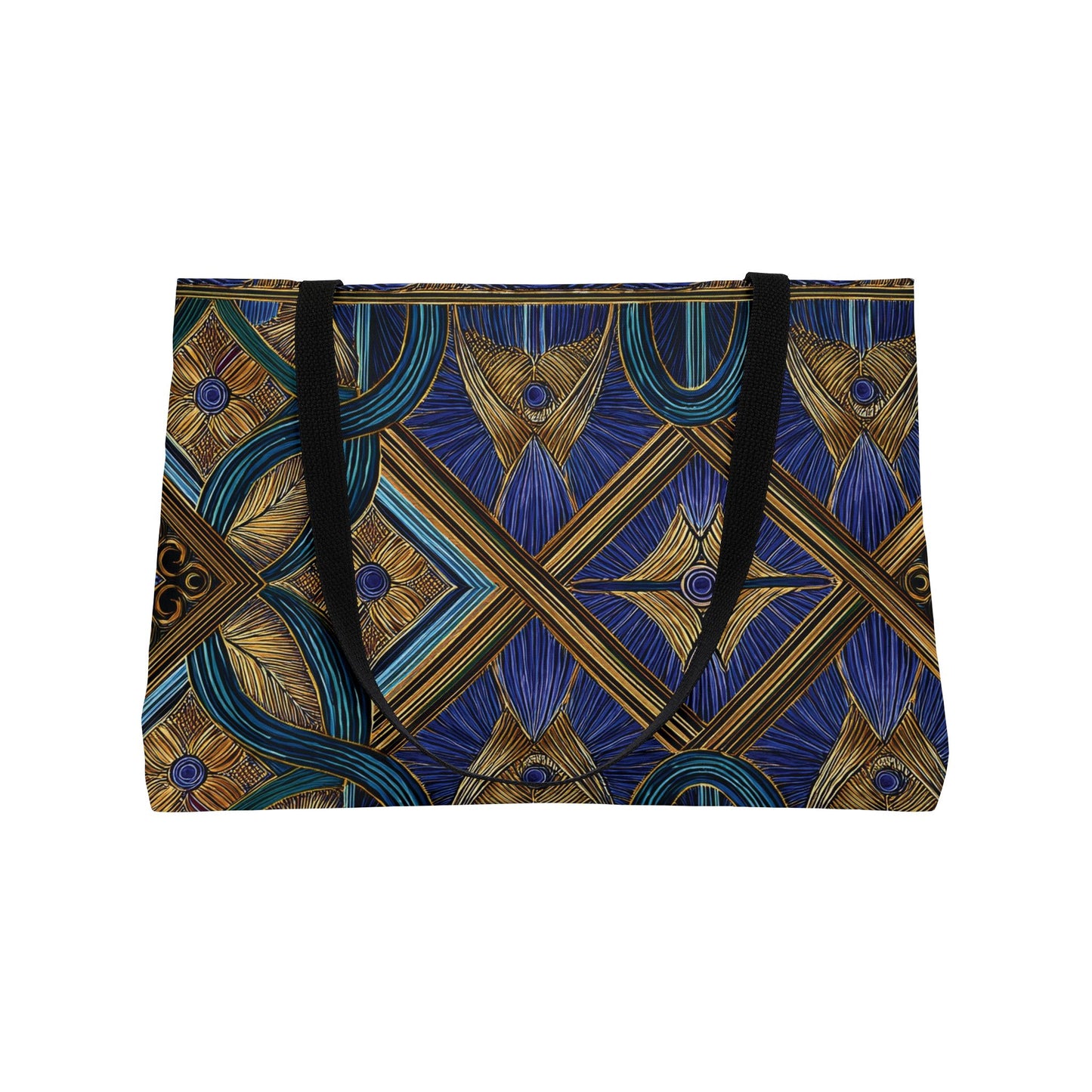 Ornament Print Big Bag High-Quality 100% Spun Poly 24x13 Canvas Art Bag OR-54