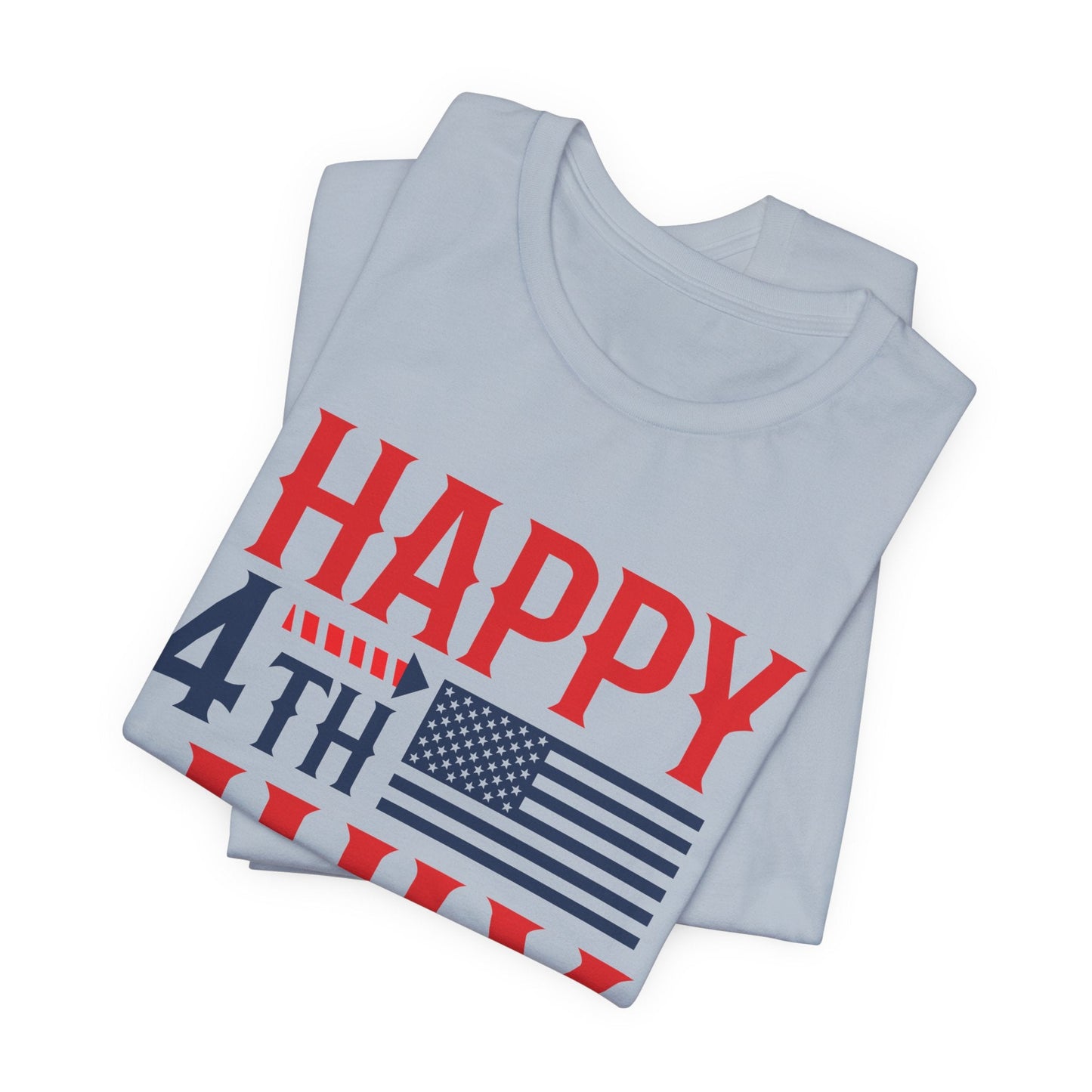 American Flag Graphic Unisex Cotton T-Shirt 011